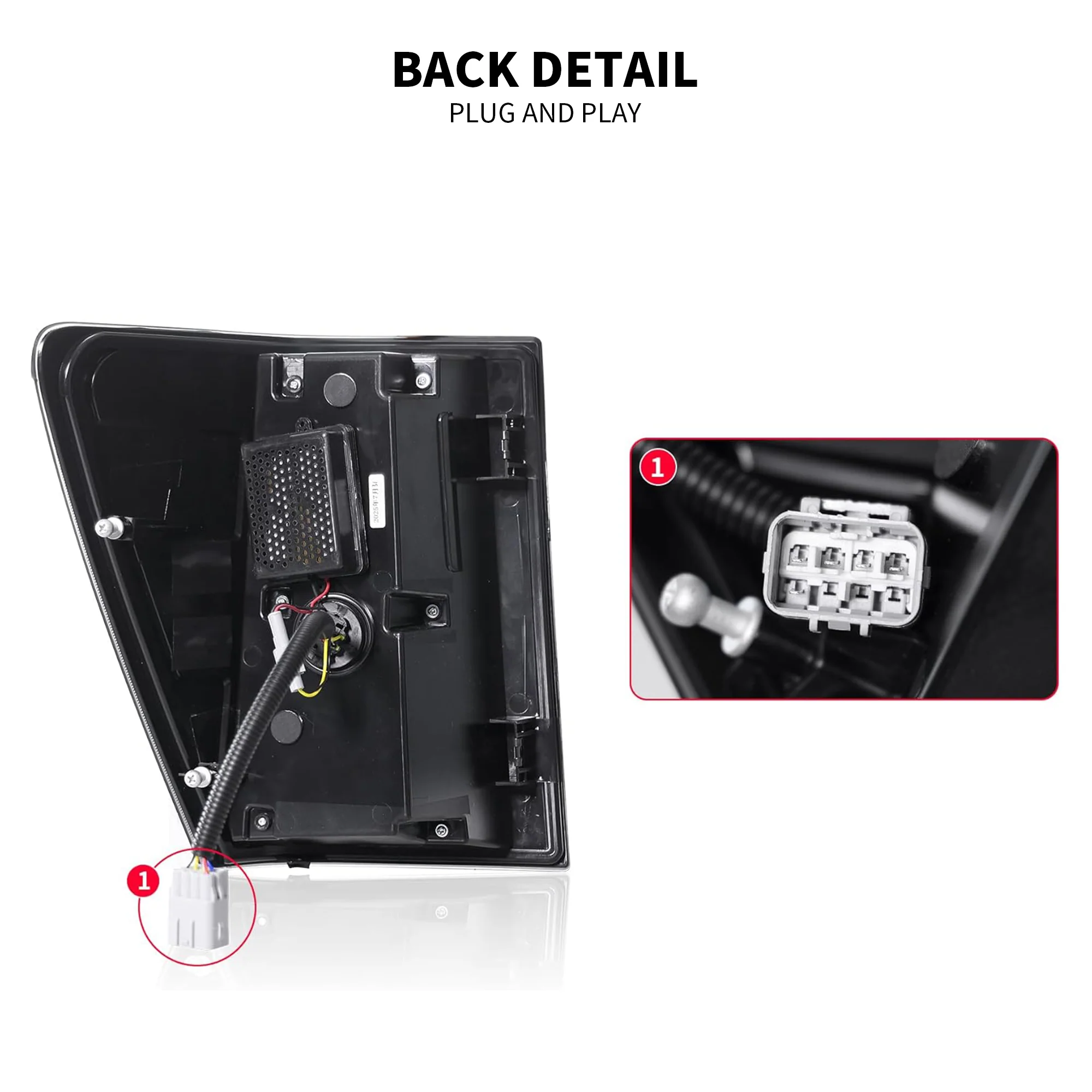 2005-2010 Jeep Grand Cherokee Full LED Taillights - Image 3
