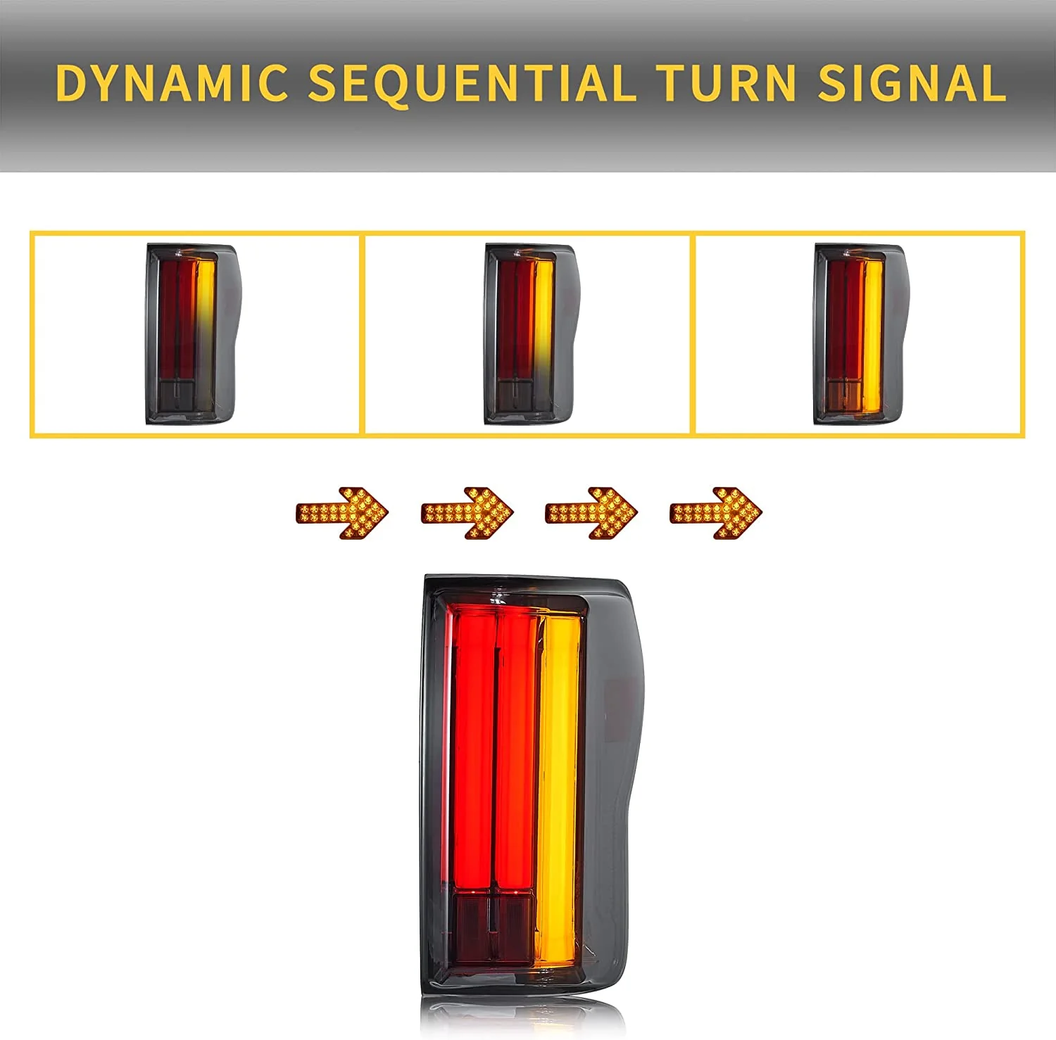 2007-2013 Toyota Tundra LED Taillights W/ Startup Animation - Image 7