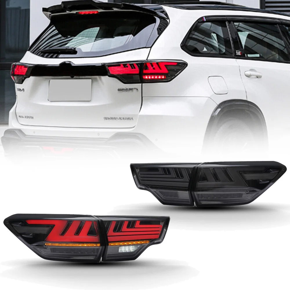 2014-2019 Toyota Highlander LED Taillights Assembly (pair)