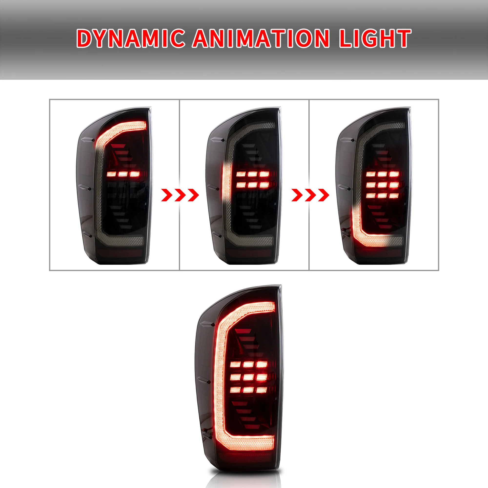 VLAND LED Taillights For 2016-2023 Toyota Tacoma - Image 3