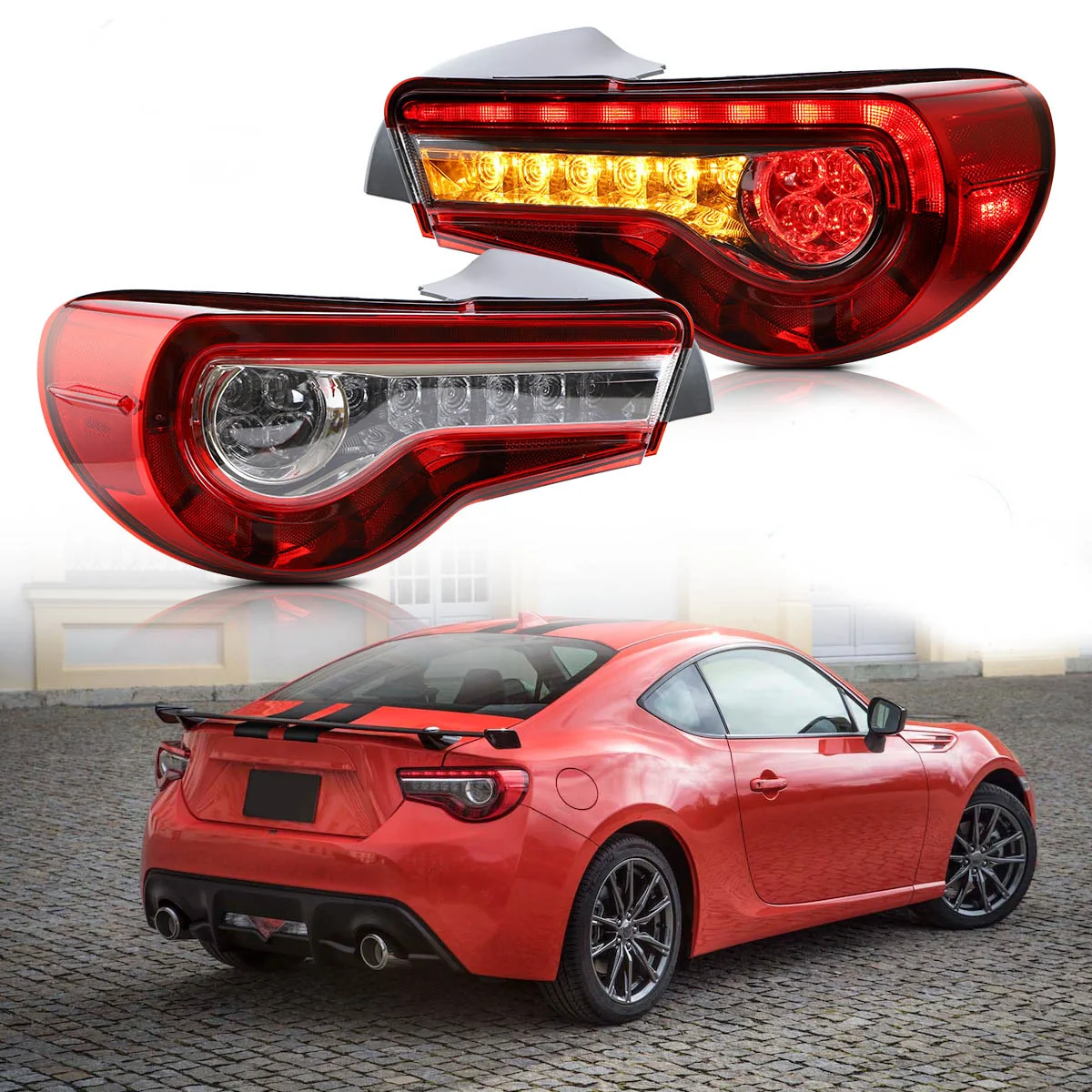VLAND LED Tail lights For Toyota 86 GT86, Subaru BRZ, Scion FRS 2012-2021 Rear lamps - Image 10