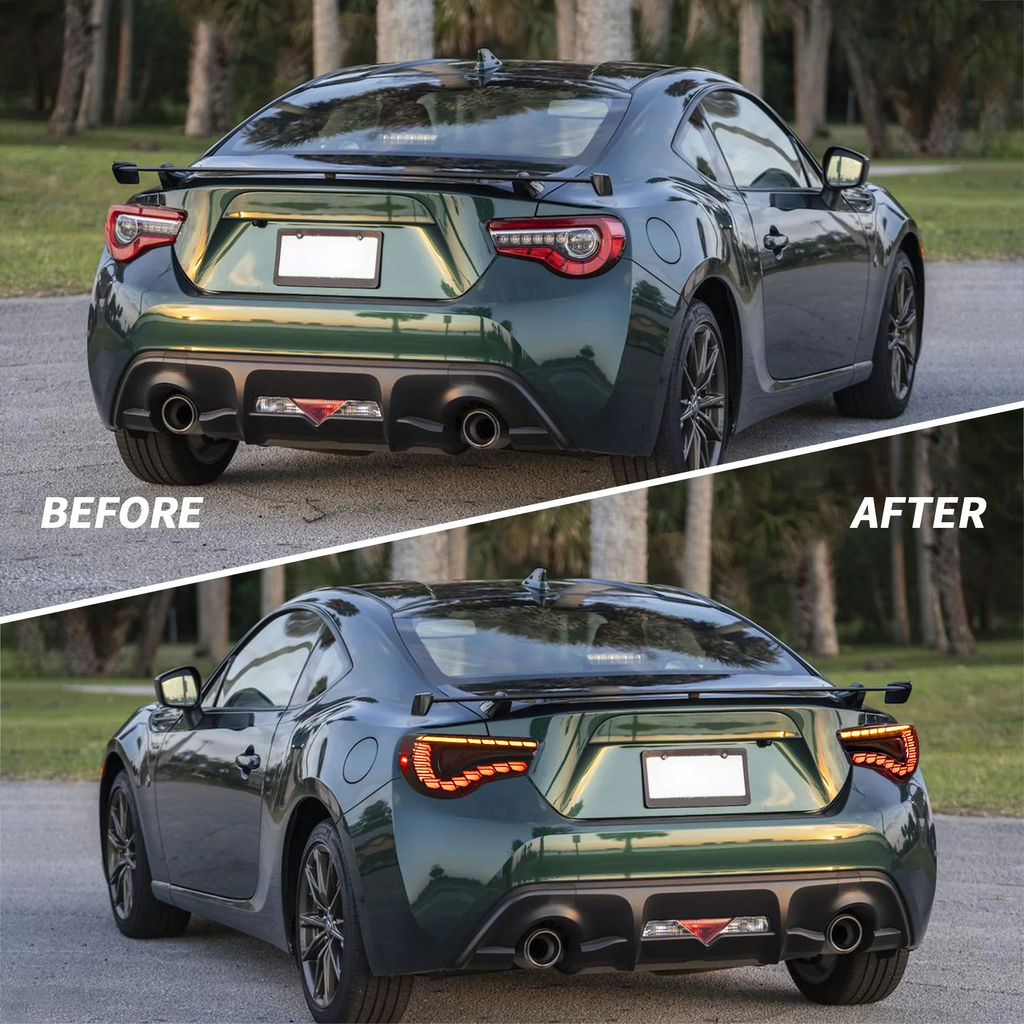 VLAND LED Taillights For 2012-2021 Toyota 86 GT86, Subaru BRZ, Scion FRS - Image 7