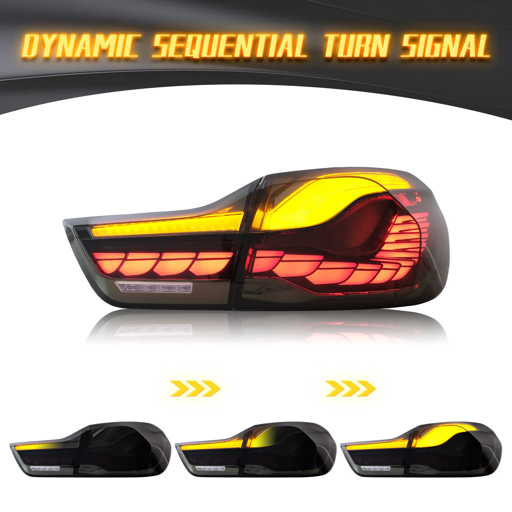 VLAND LED taillights for BMW 4 series 2014-2020 f32 f33 f36 m4 f82 f83 - Image 4