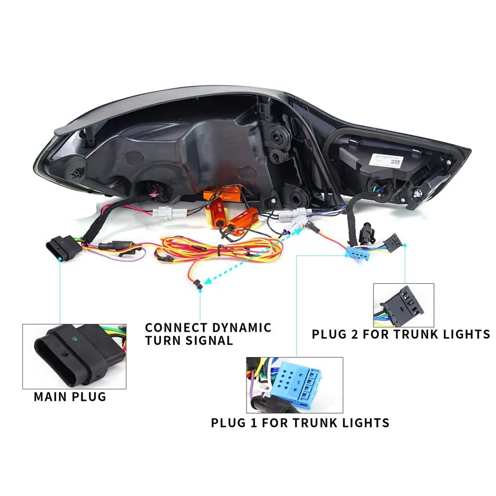 VLAND LED taillights for BMW 4 series 2014-2020 f32 f33 f36 m4 f82 f83 - Image 6