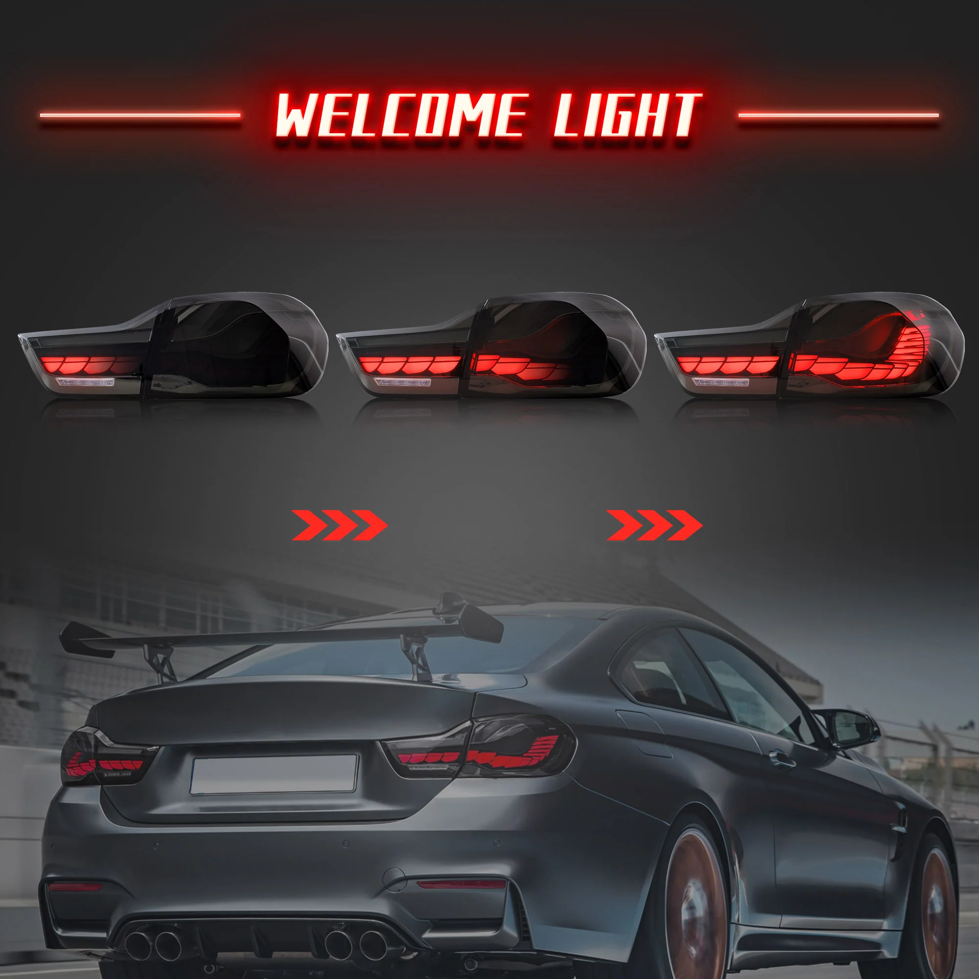 VLAND LED taillights for BMW 4 series 2014-2020 f32 f33 f36 m4 f82 f83 - Image 7