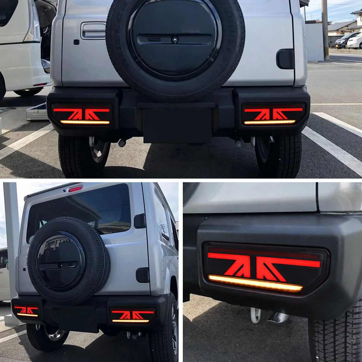 VLAND LED Taillights For Suzuki Jimny 2018-2023 Turn Signals With Sequential Indicators Aftermarket Rear Lamps - Image 3