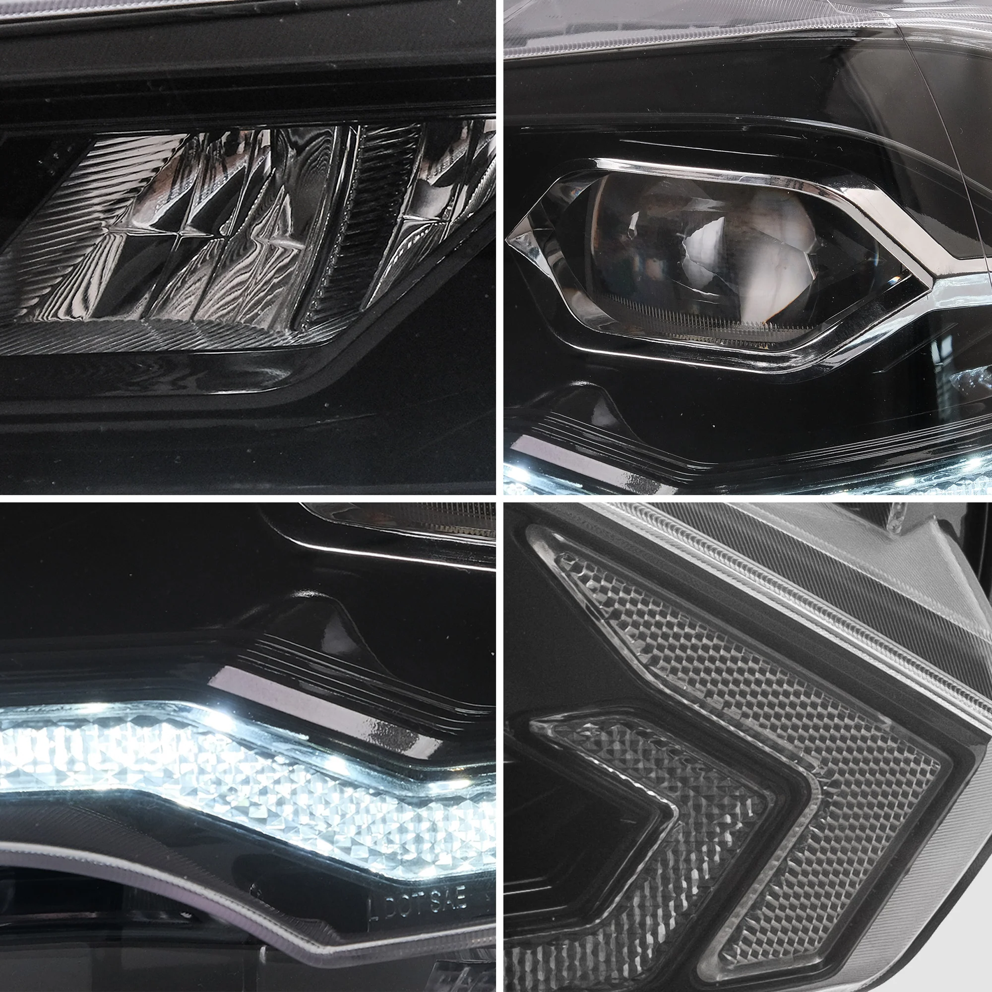 VLAND LED Projector Headlights For Ford Mustang 2018-2023 Aftermarket Front Lamps - Image 11