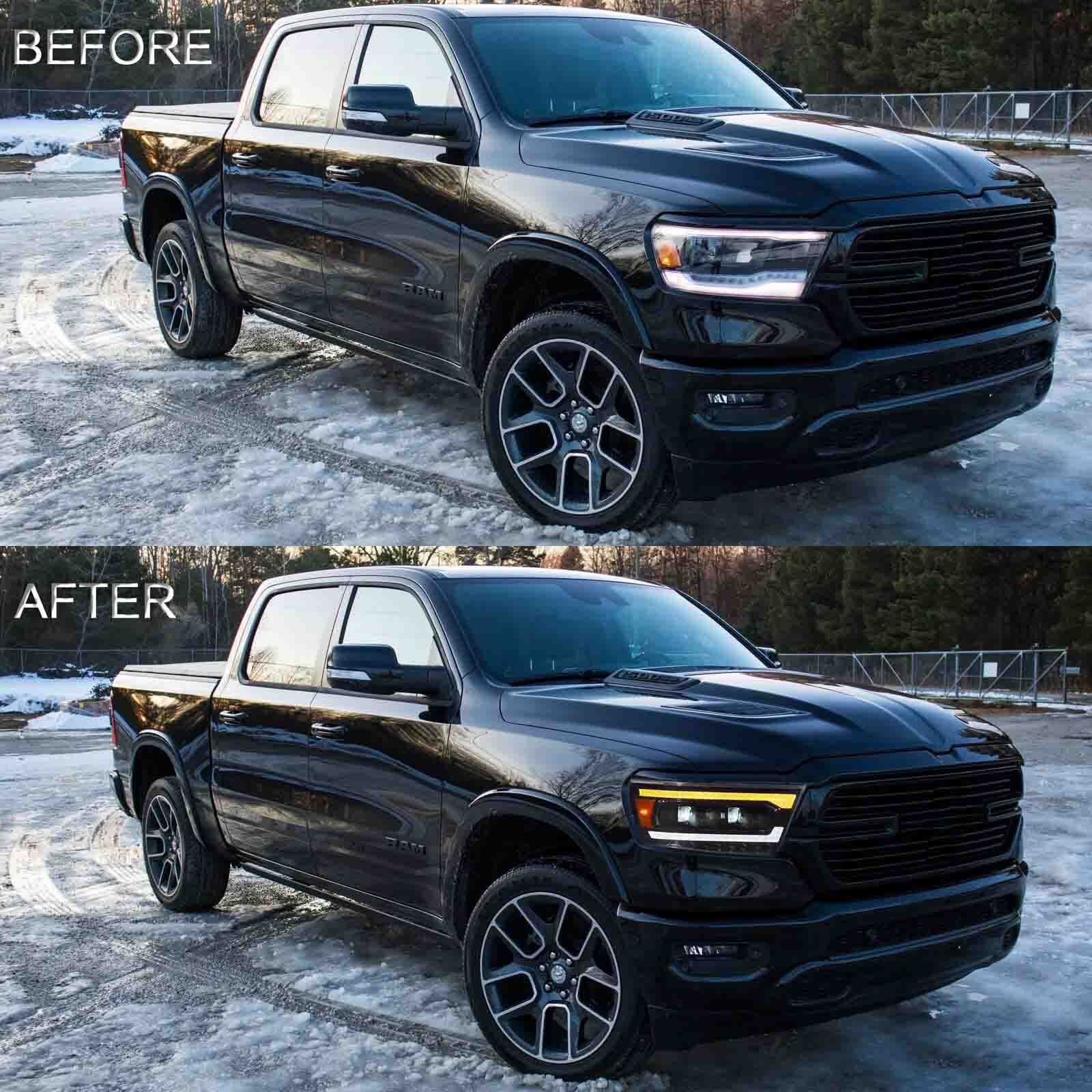 VLAND Full LED Headlights For 2019-2024 RAM 1500 - Image 5