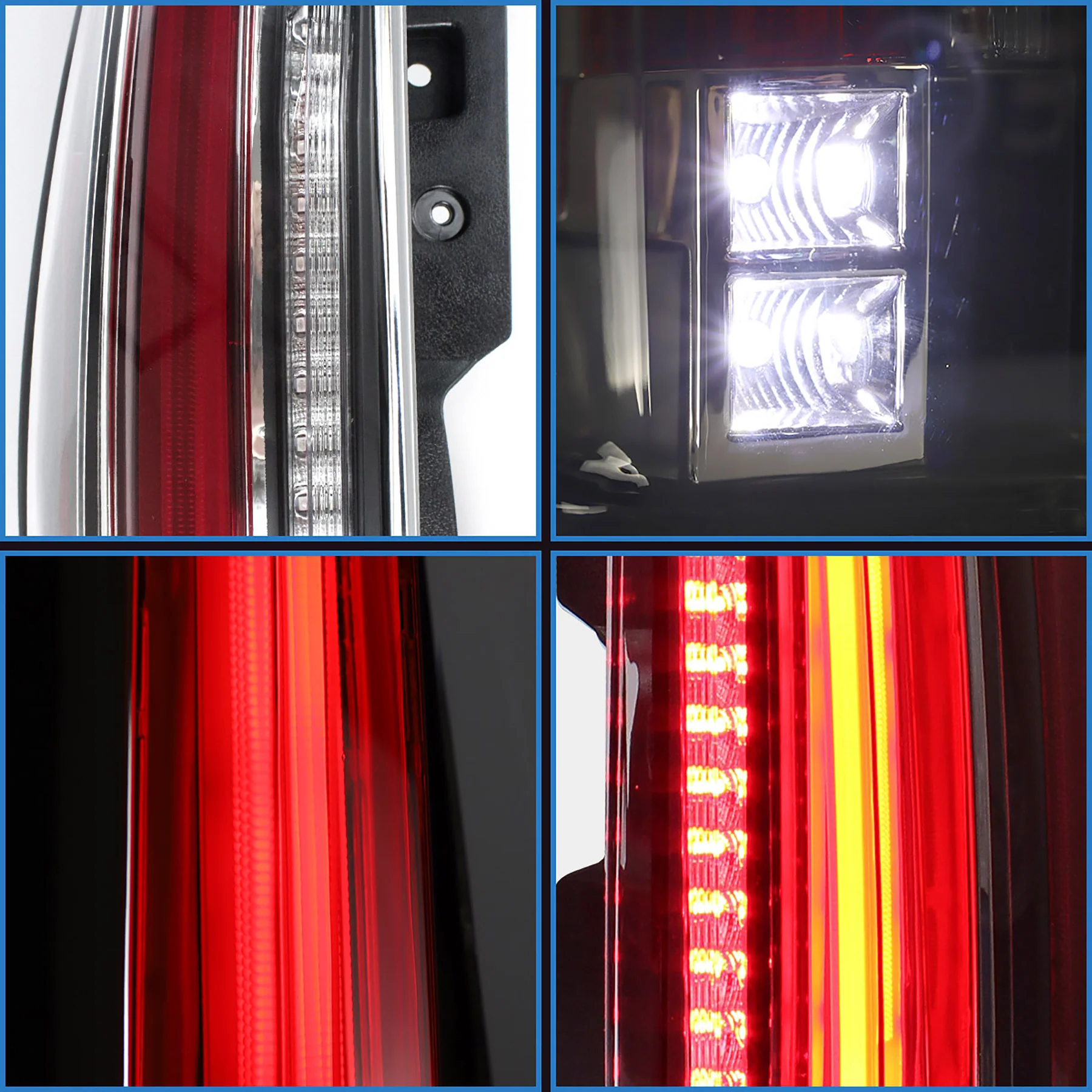 VLAND LED Taillights For 2007-2014 Cadillac Escalade - Image 6