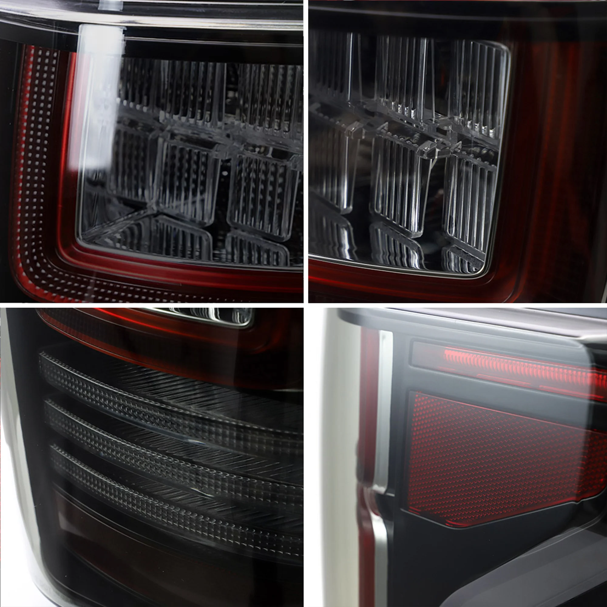 VLAND LED Tail Lights For 2009-2014 Ford F150 W/Red Turn Signal - Image 8