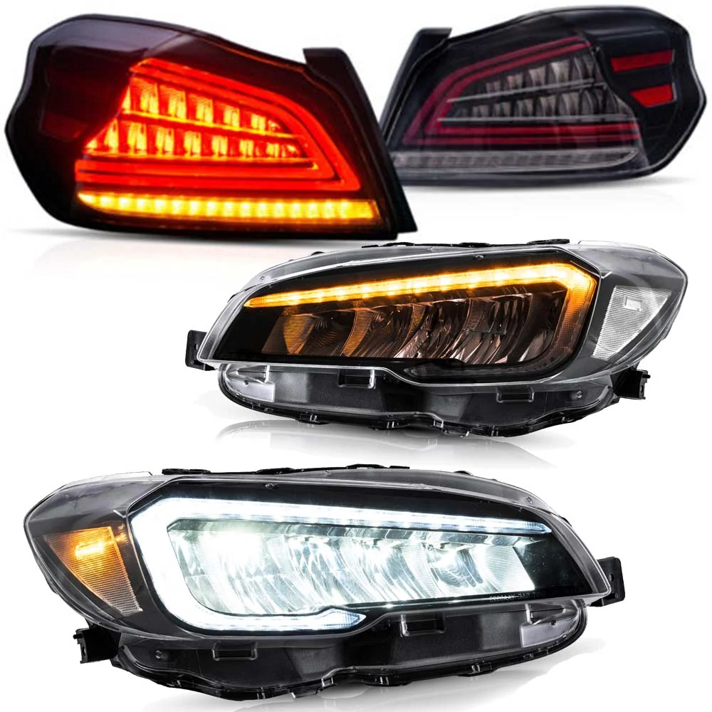 VLAND LED Headlights+Taillights For 2015-2021 Subaru WRX - Image 6