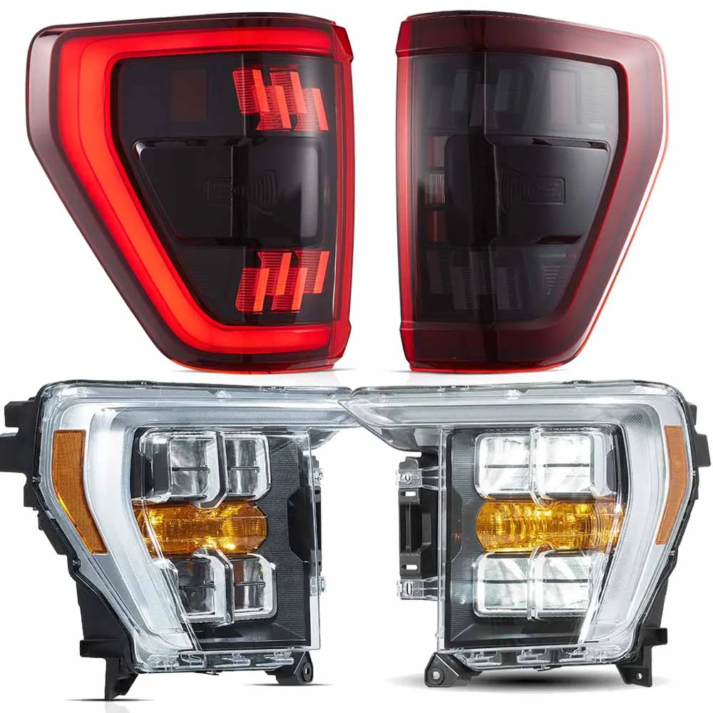 VLAND LED Headlights and Taillights For 2021-2023 Ford F150 - Image 2