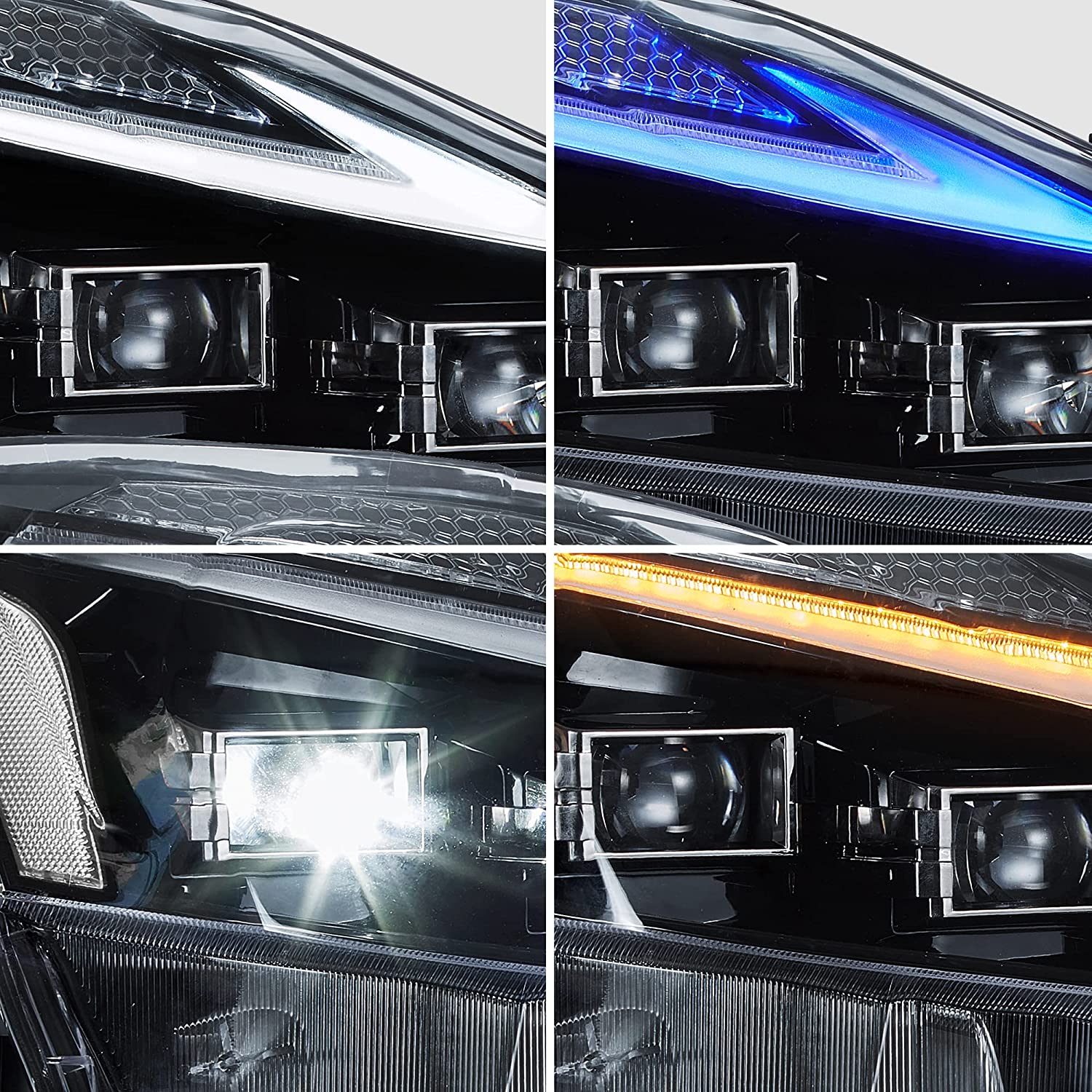 VLAND Full LED Headlights For 2006-2013 Lexus IS250, IS350, ISF - Image 10