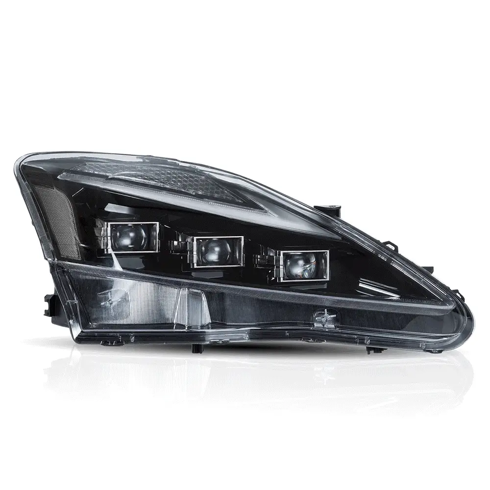 VLAND Full LED Headlights For 2006-2013 Lexus IS250, IS350, ISF - Image 3