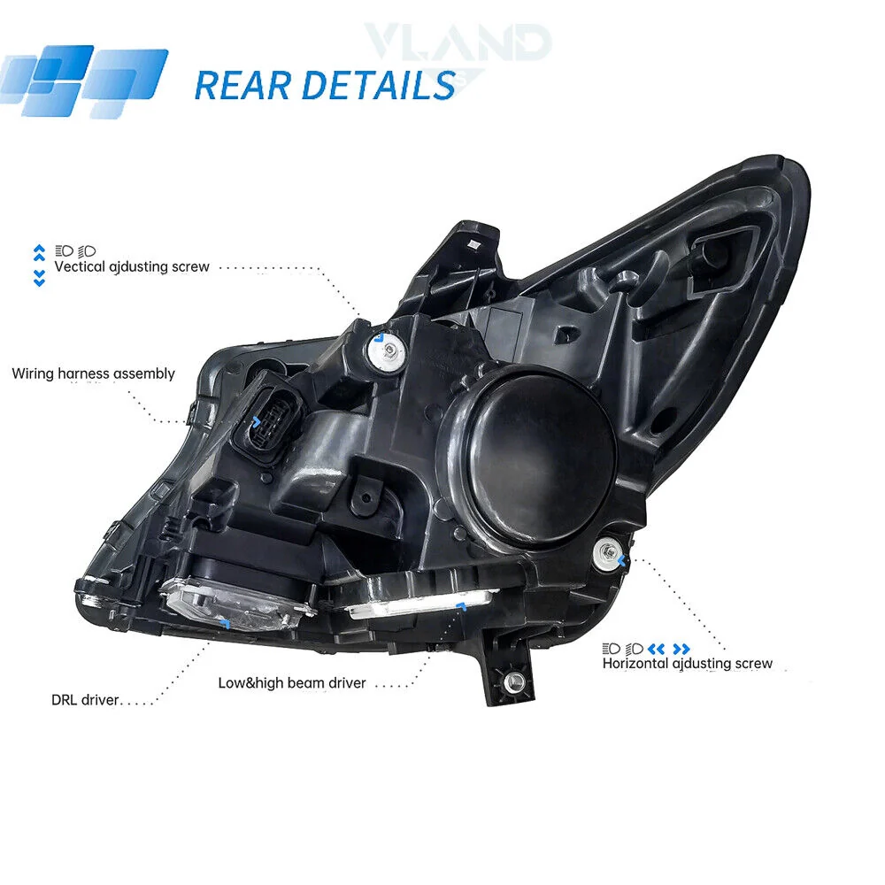 VLAND LED Headlights For 2015-2023 Mercedes Benz V-Class Metris/Vito W447 - Image 5