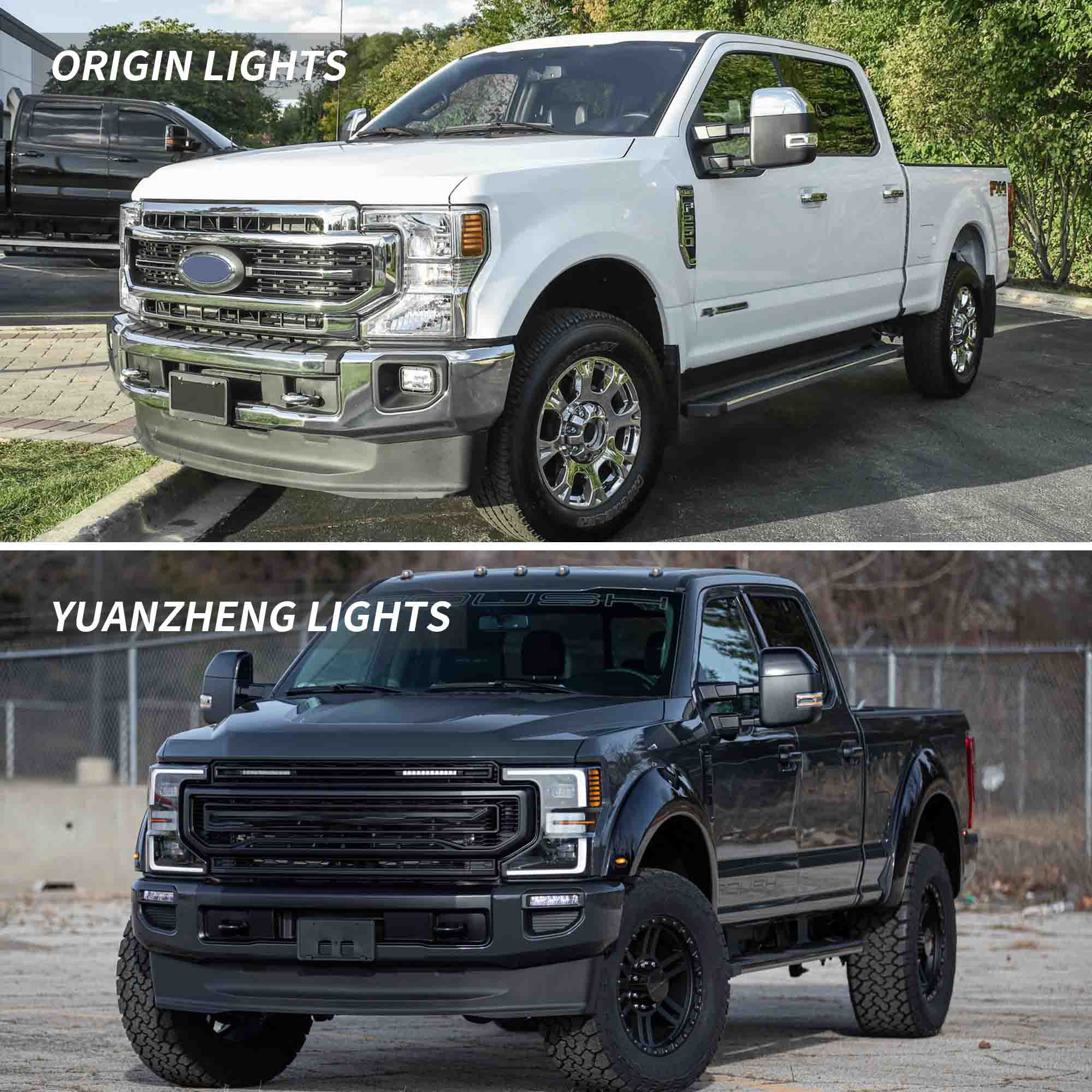 VLAND LED Headlights For 2020-2022 Ford F250 F350 F450 F550 Super Duty Halogen Models - Image 8
