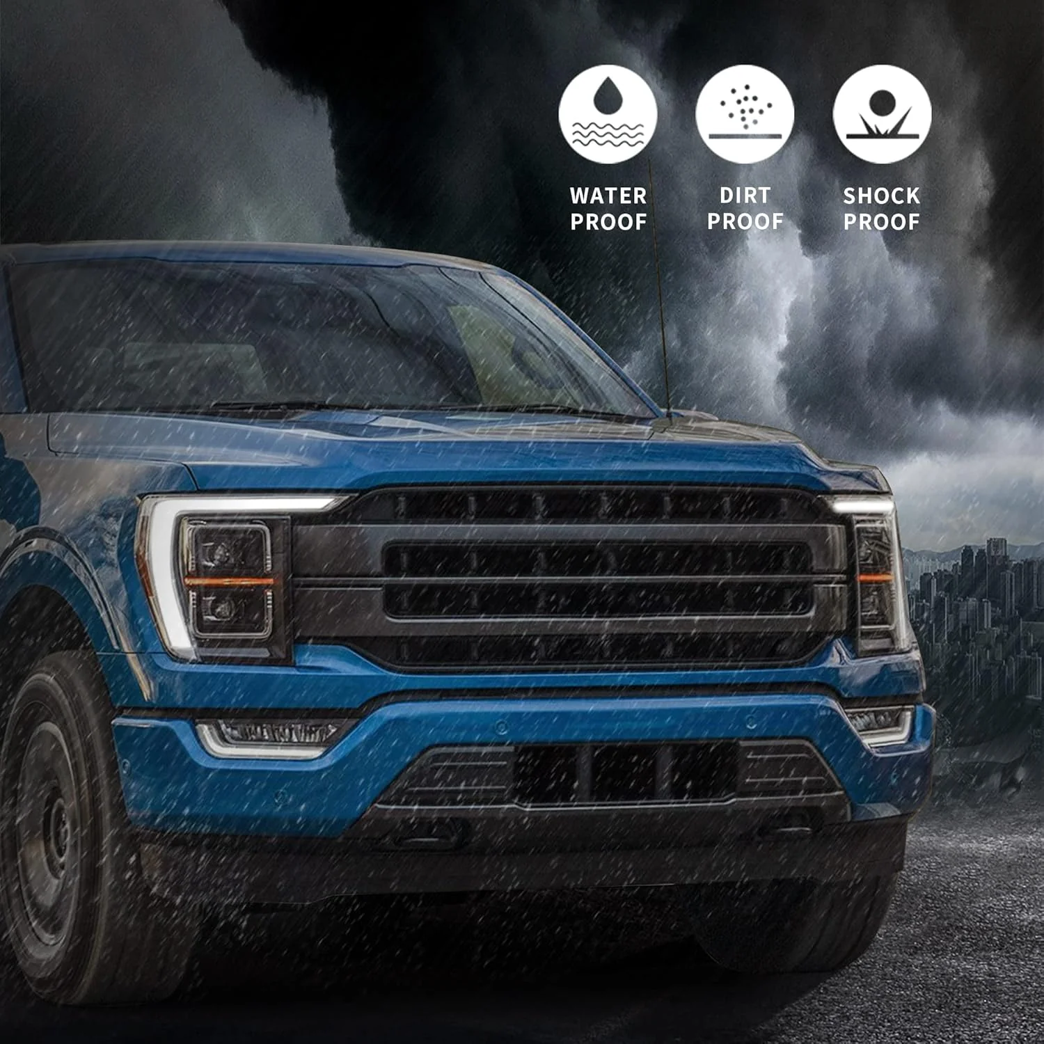 VLAND LED Projector Headlights For 2021-2023 Ford F150 - Image 5
