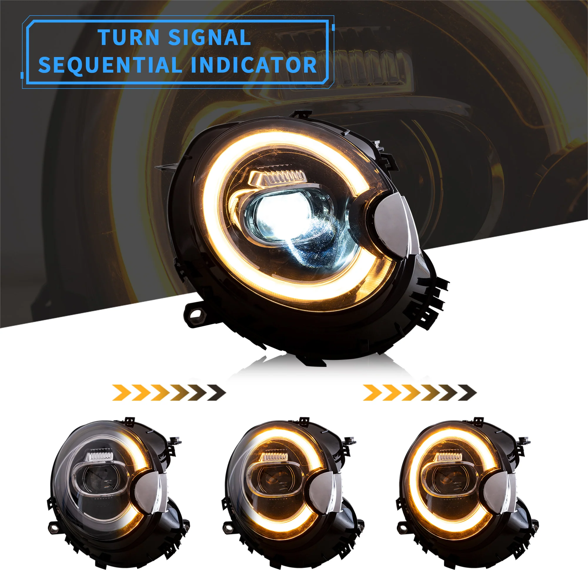 VLAND LED Headlights For Mini Cooper R55 R56 R57 R58 R59 2007-2013 - Image 3
