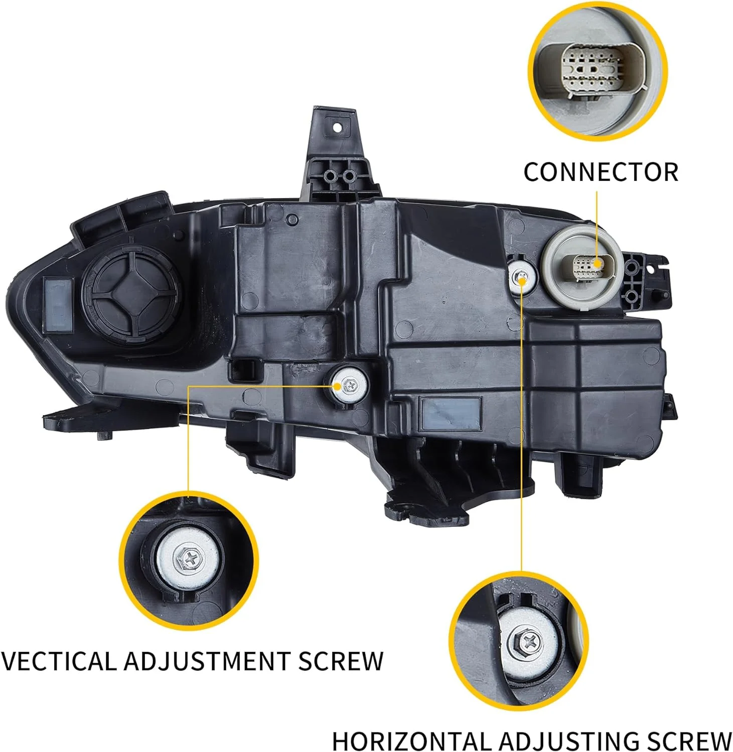 VLAND LED Headlights For 2019-2024 Chevrolet Camaro Coupe & Convertible - Image 4