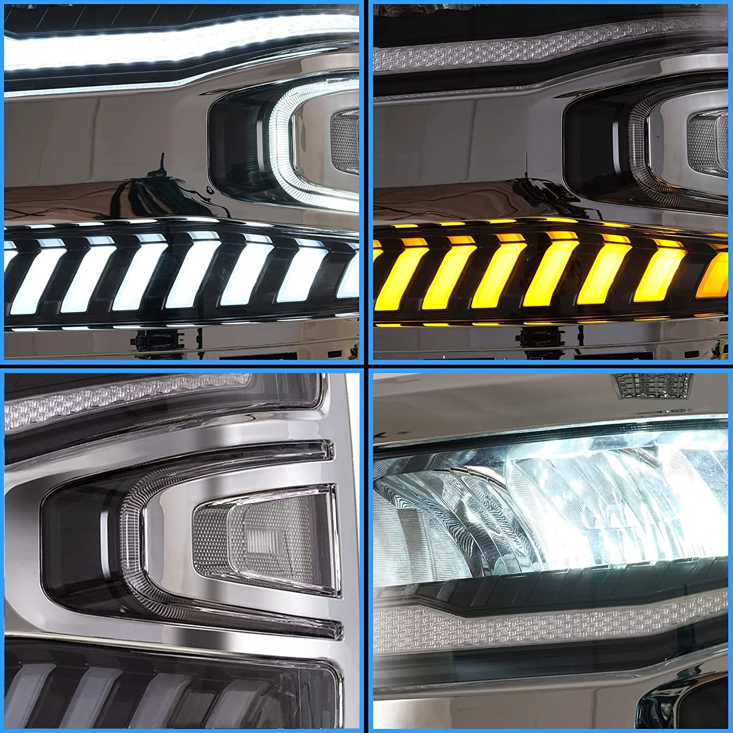 VLAND LED Headlights For 2016-2018 Chevrolet Silverado 1500 - Image 5