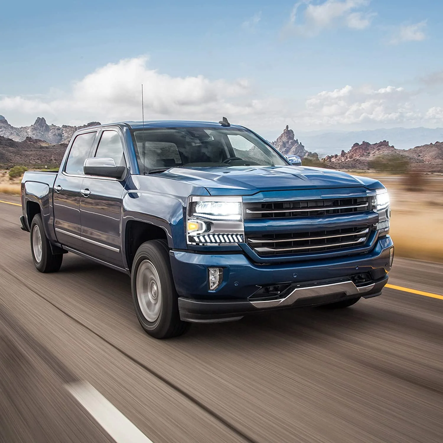 VLAND LED Headlights For 2016-2018 Chevrolet Silverado 1500 - Image 8