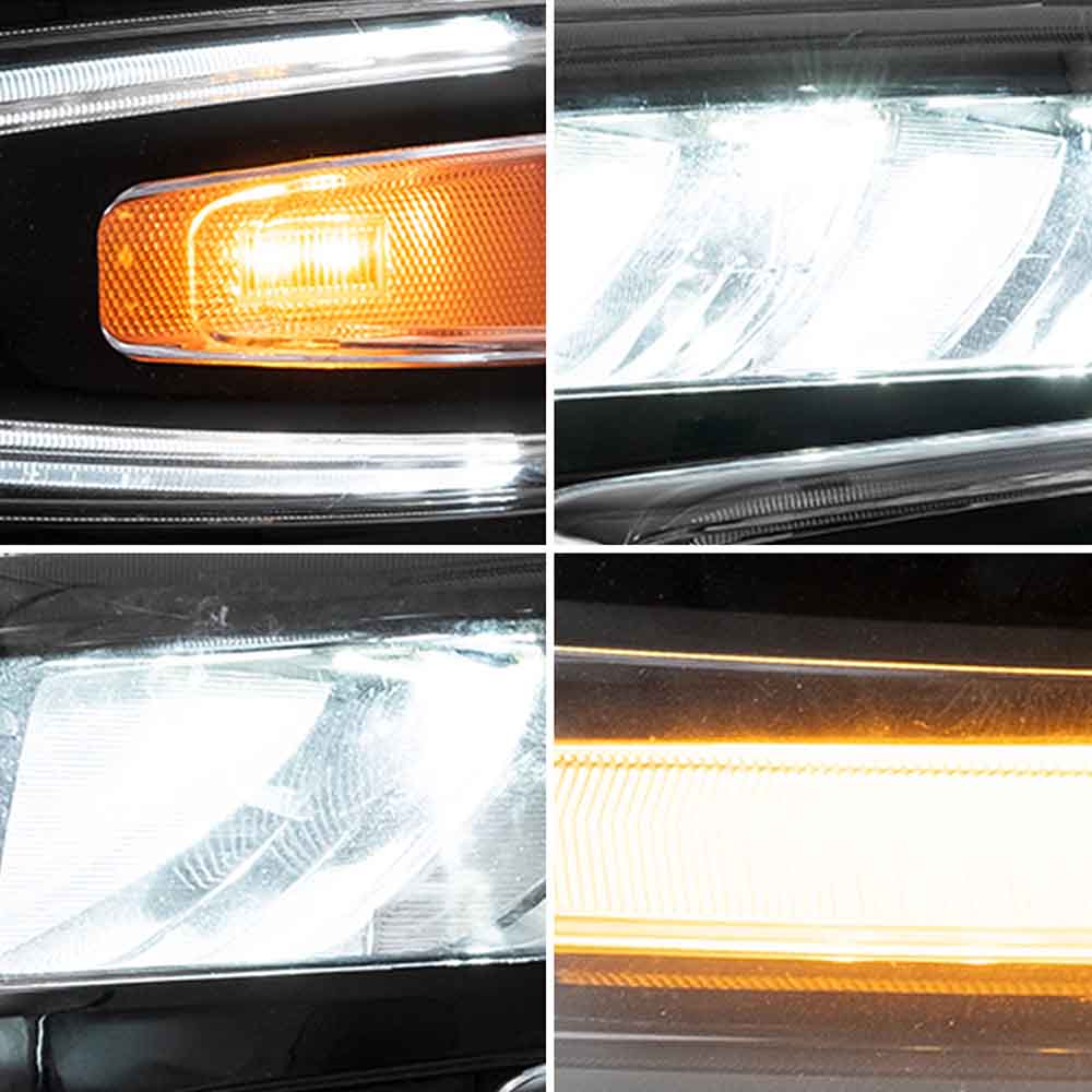 VLAND LED Headlights For 2007-2013 Chevrolet Silverado 1500 2500HD 3500HD - Image 6