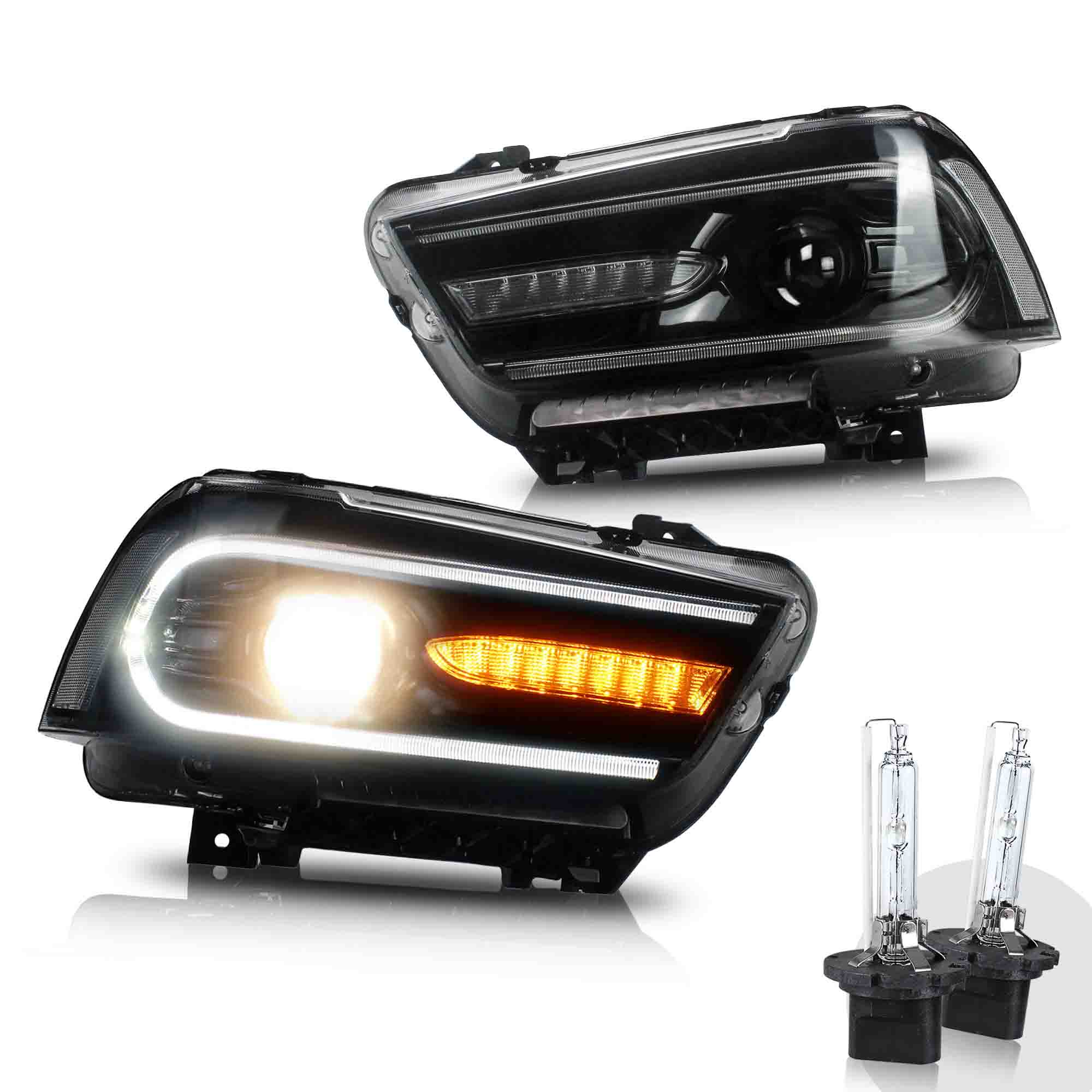 VLAND LED Headlights For Dodge Charger 2011-2014 Front lamps Assembly - Image 11