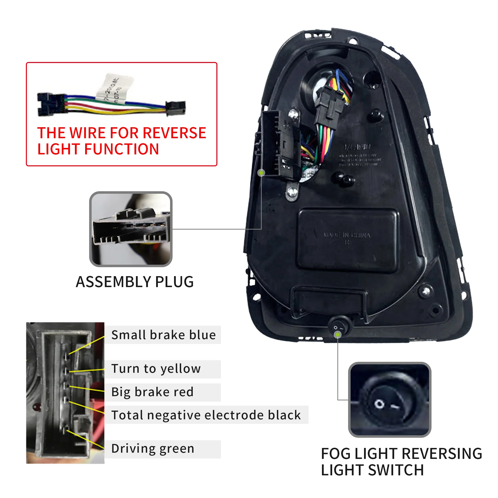 VLAND LED Headlights+Taillights For 2007-2013 Mini Cooper(Hatch) R56 R57 R58 R59 - Image 7