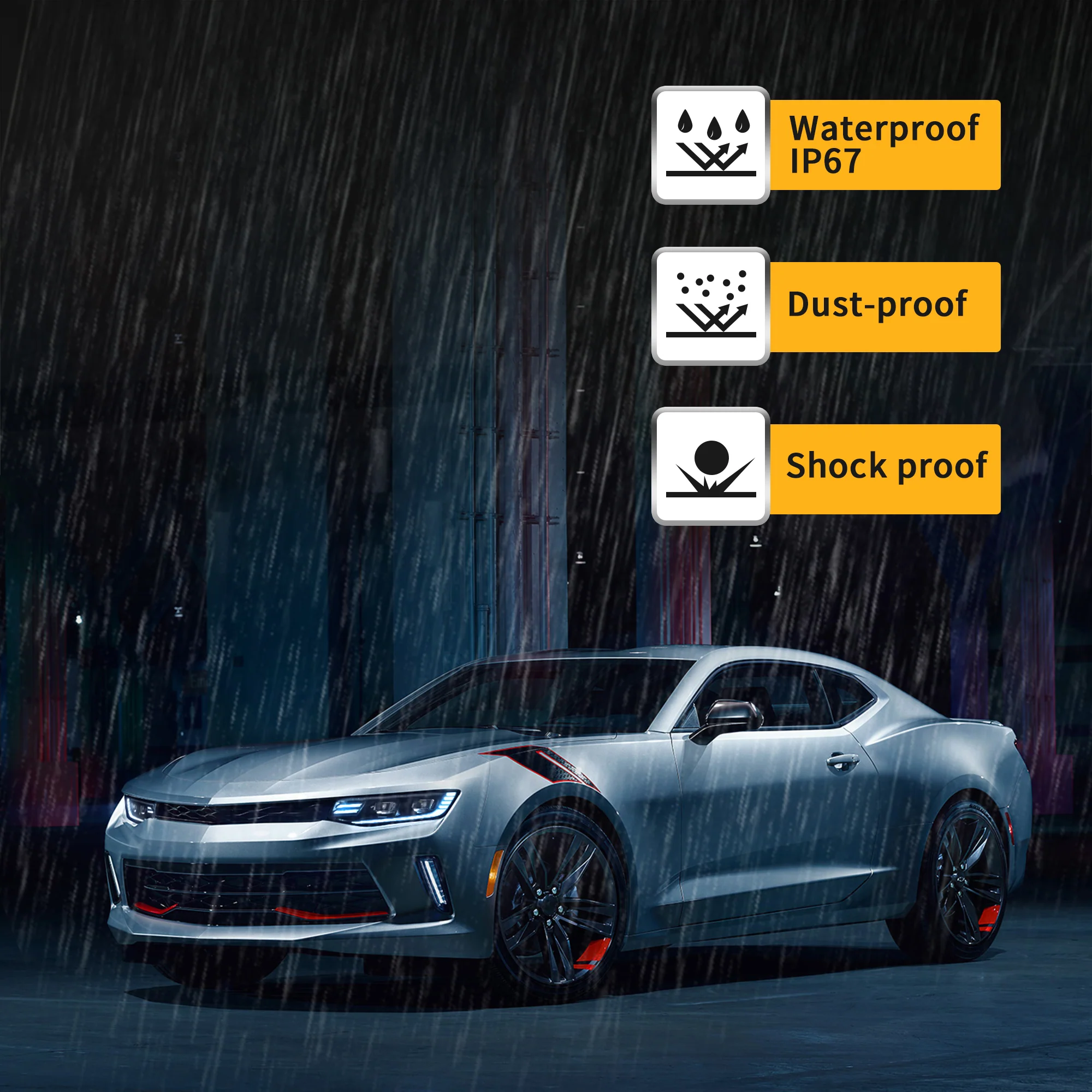 VLAND LED Projector Headlights For 2016-2018 Chevrolet [Chevy] Camaro - Image 7