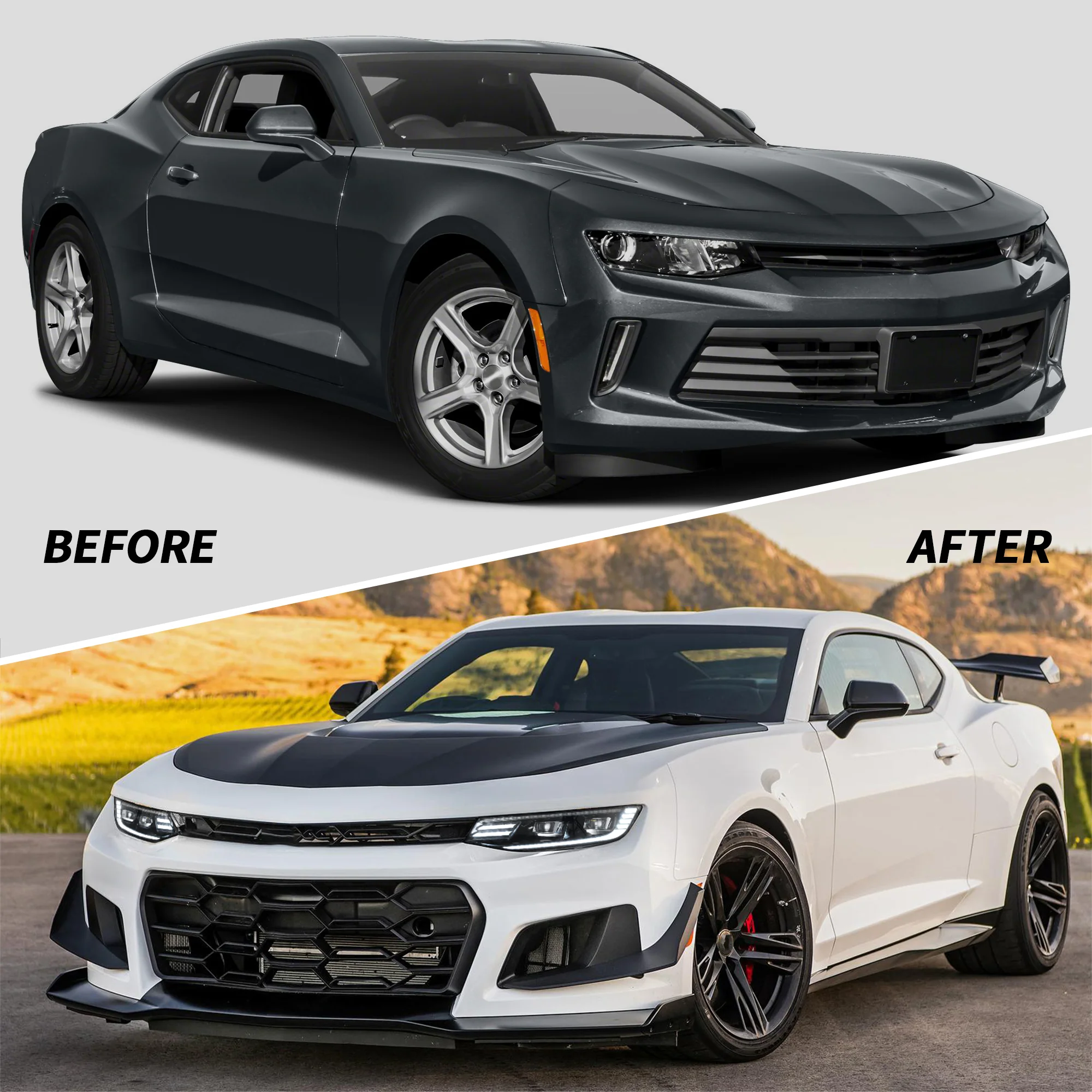 VLAND LED Projector Headlights For 2016-2018 Chevrolet [Chevy] Camaro - Image 8