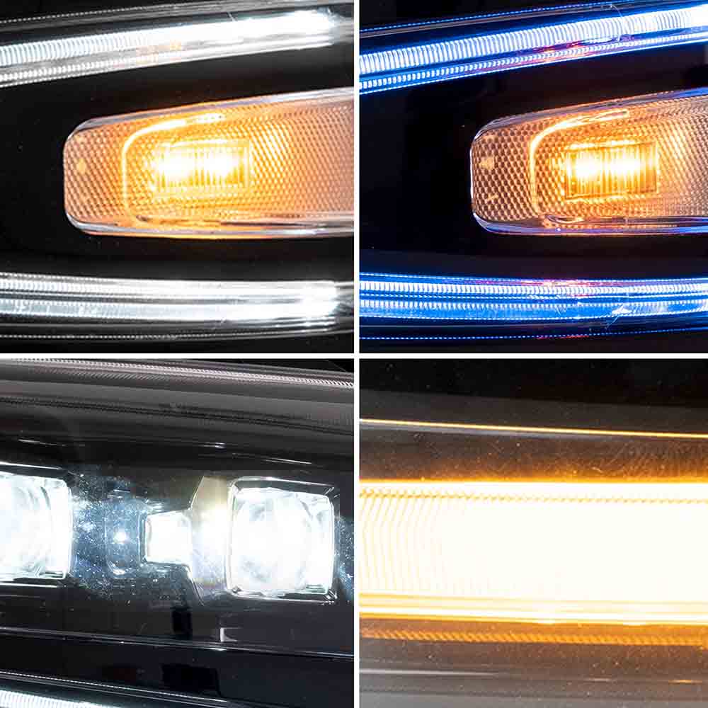 VLAND LED Projector Headlights For Chevrolet Silverado 1500 2500HD 3500HD 2007-2013 - Image 8
