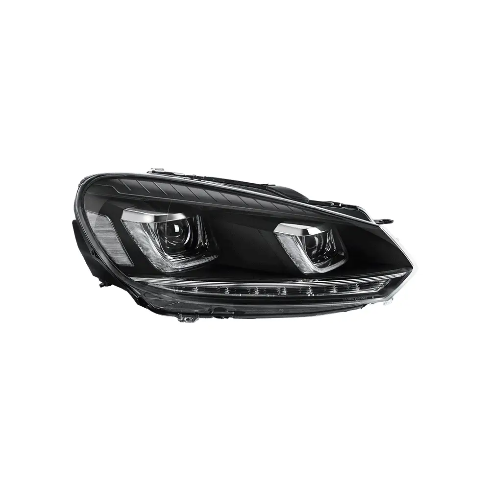 VLAND LED Headlights For Volkswagen Golf Mk6 2009-2014 Halogen Model - Image 3