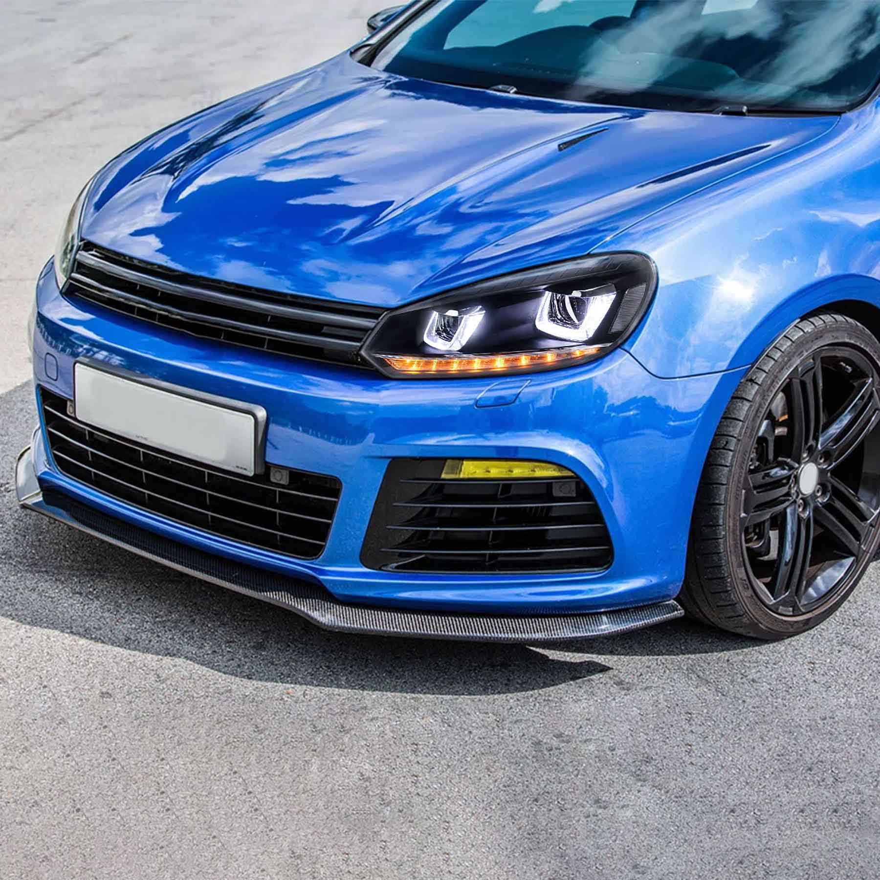 VLAND LED Headlights For Volkswagen Golf Mk6 2009-2014 Halogen Model - Image 9