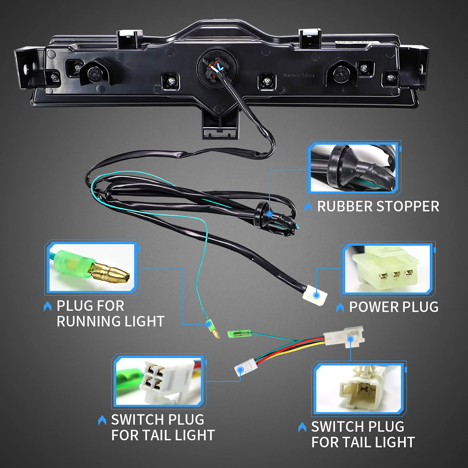 VLAND LED Rear Bumper Light For 2012-2021 Toyota 86 GT86 & Subaru BRZ & Scion FRS - Image 4