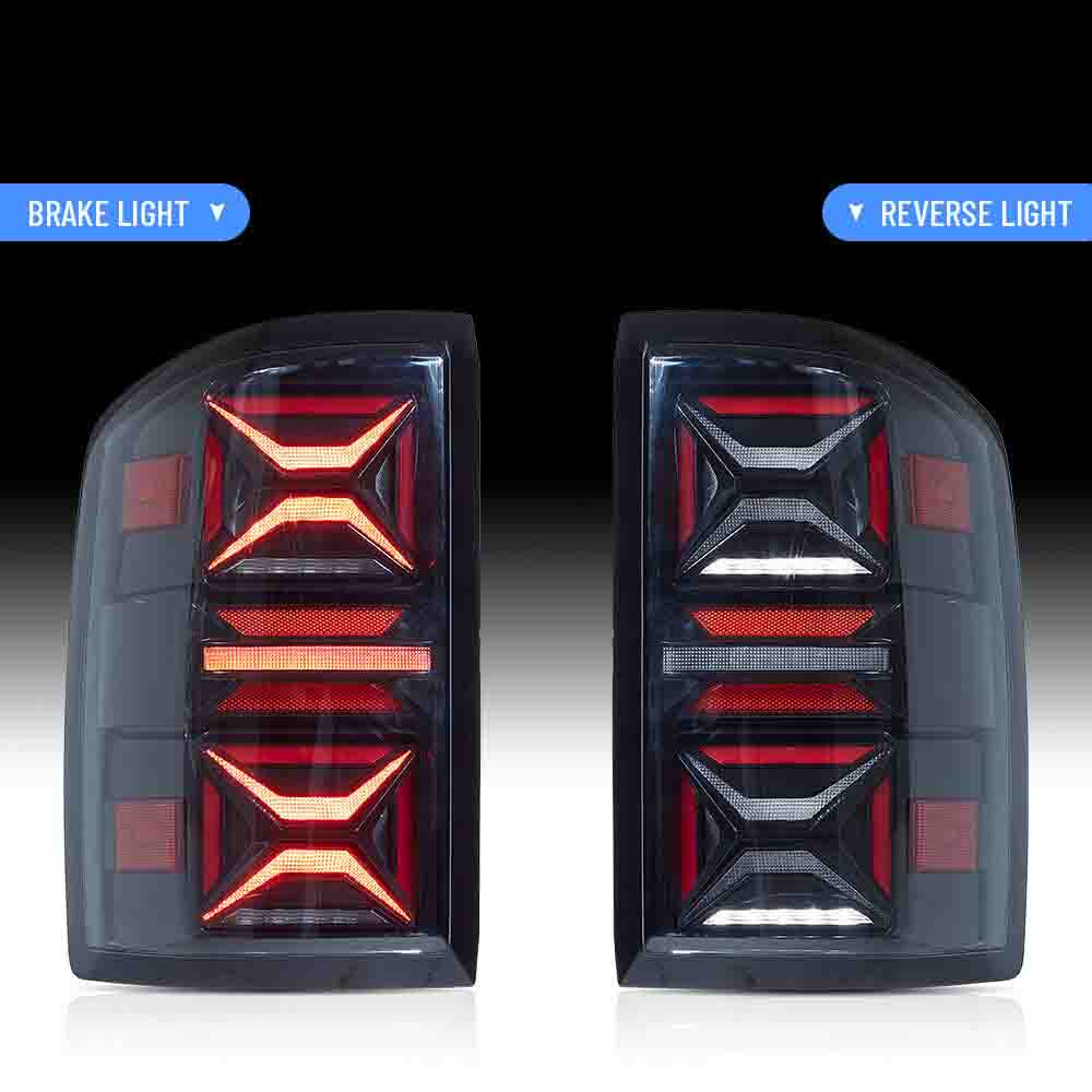 VLAND LED Rear lights For 2014-2018 GMC Sierra 1500 2500HD 3500HD Tail lamps Assembly - Image 4