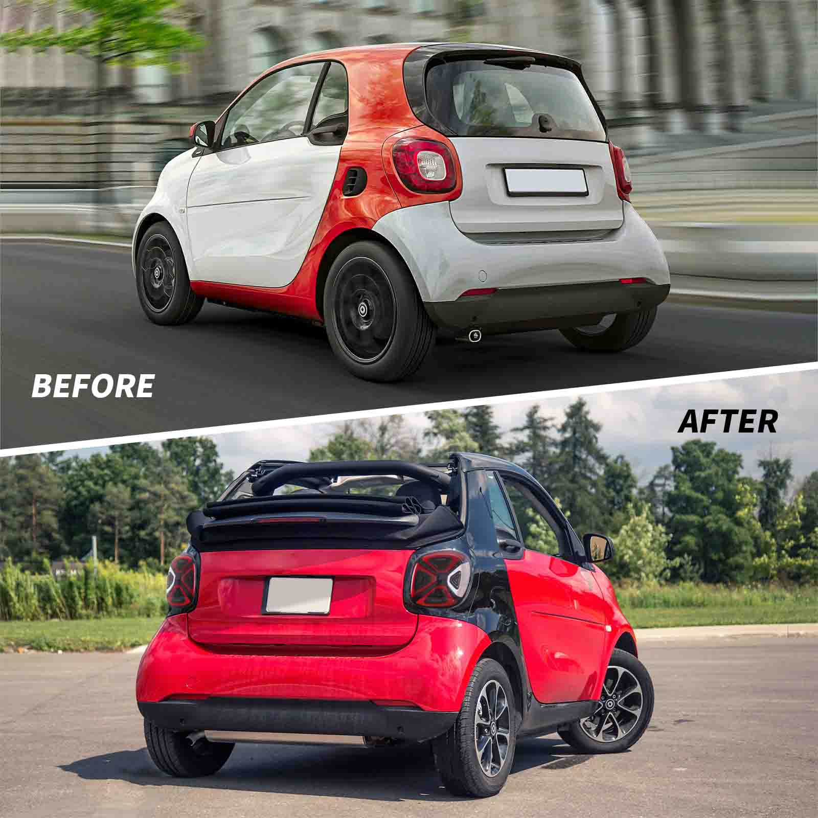 VLAND LED Rear Lights For Smart Fortwo and Forfour 2015-2020 (C453/A453/W453) Taillights - Image 8