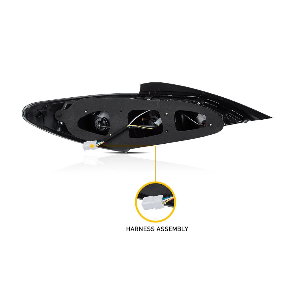 VLAND LED Smoked Taillights For 2010-2016 Hyundai Genesis Coupe w/Sequential - Image 8