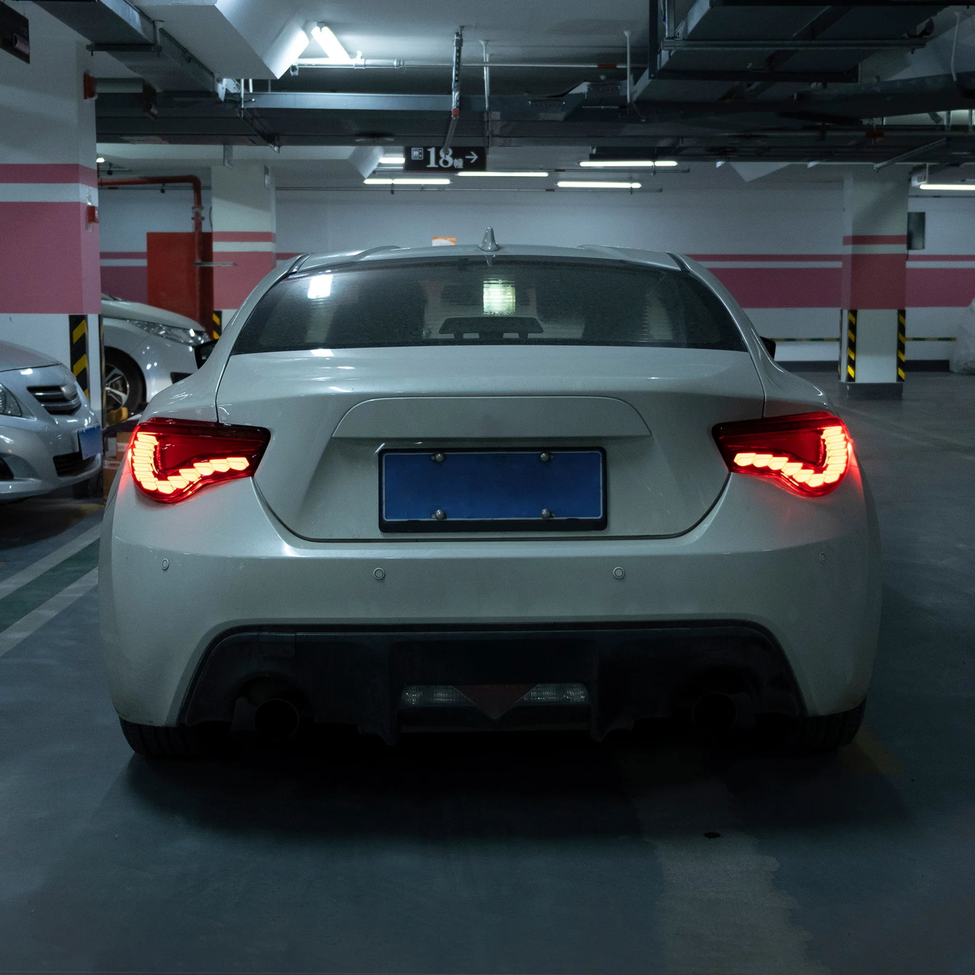 VLAND LED Tail Lights For 2012-2021 Toyota 86 GT86 & Subaru BRZ & Scion FRS Aftermarket Rear Lamps - Image 11