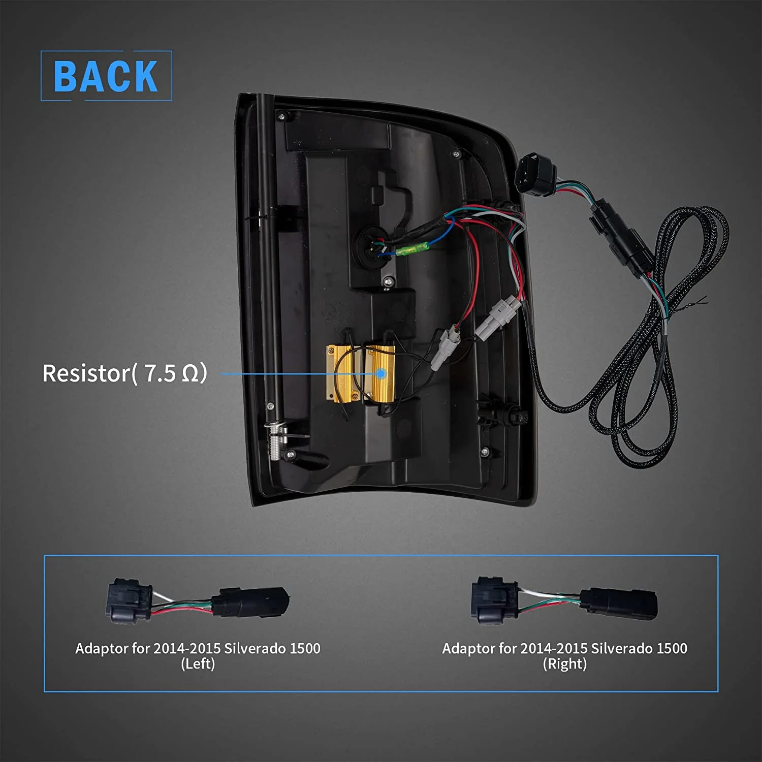 VLAND LED Tail lights For 2014-2018 Chevrolet Silverado 1500 2500HD 3500HD - Image 3