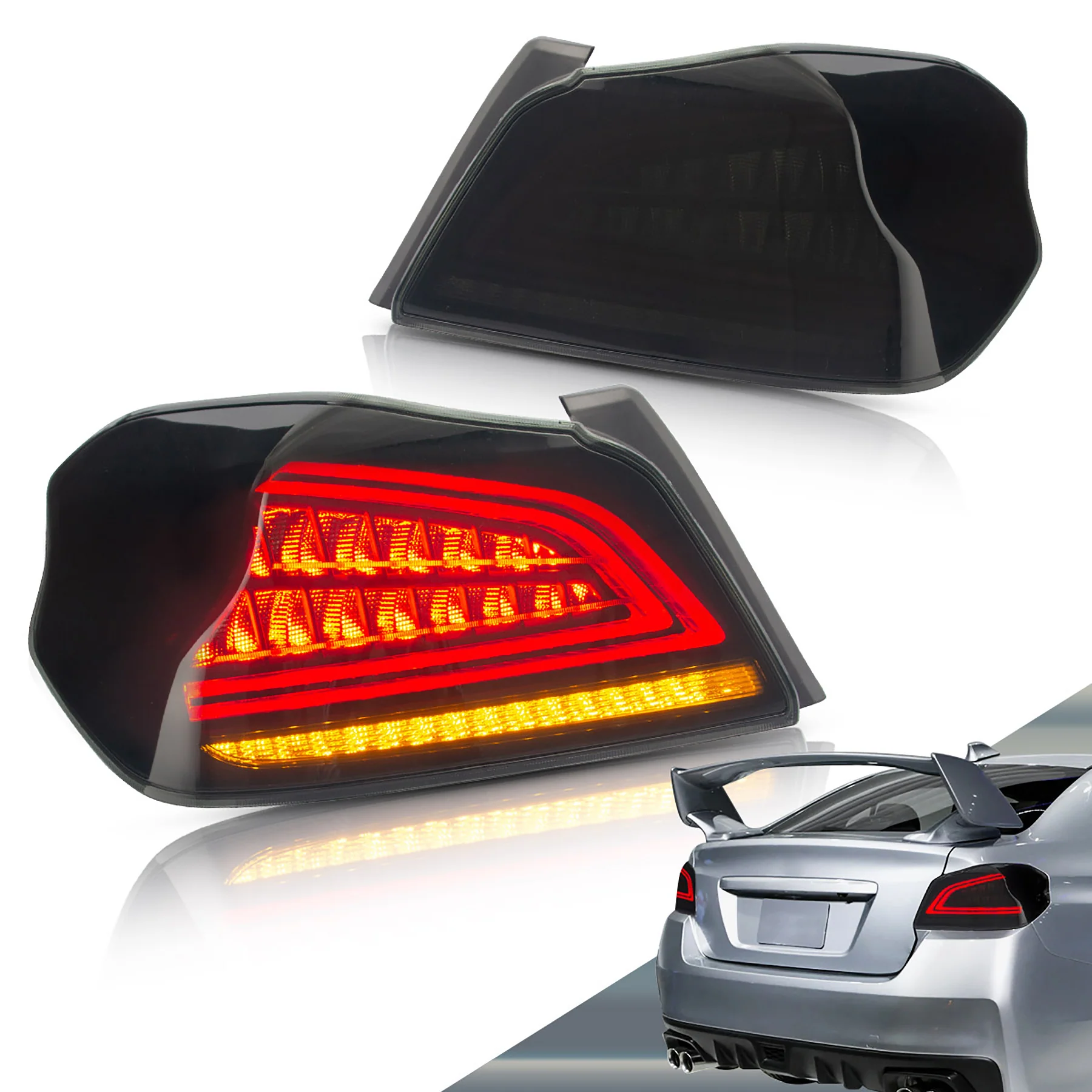 VLAND LED Taillights For 2015-2021 Subaru WRX