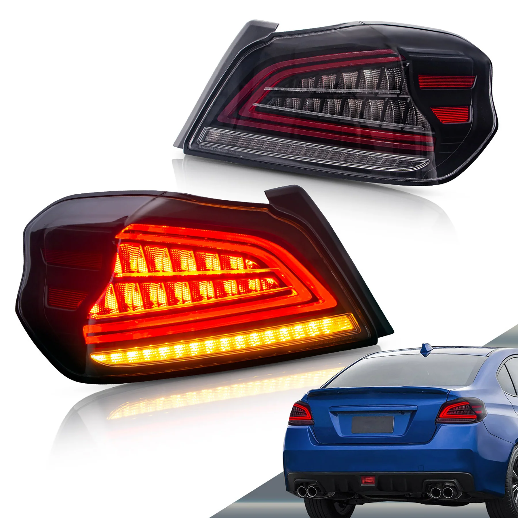 VLAND LED Tail Lights For 2015-2021 Subaru WRX - Image 9