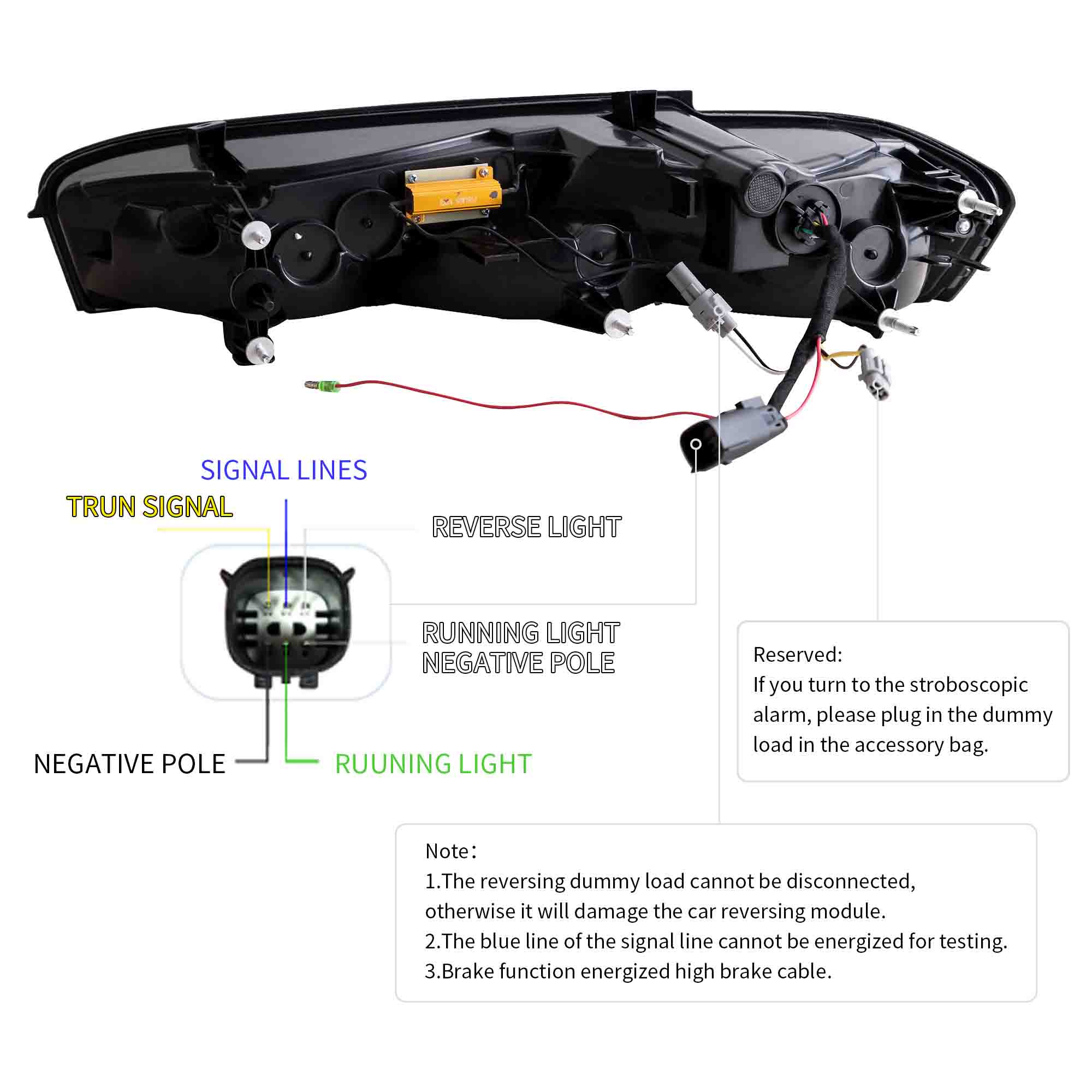 VLAND LED Taillights For 2016-2018 Chevrolet Camaro - Image 4