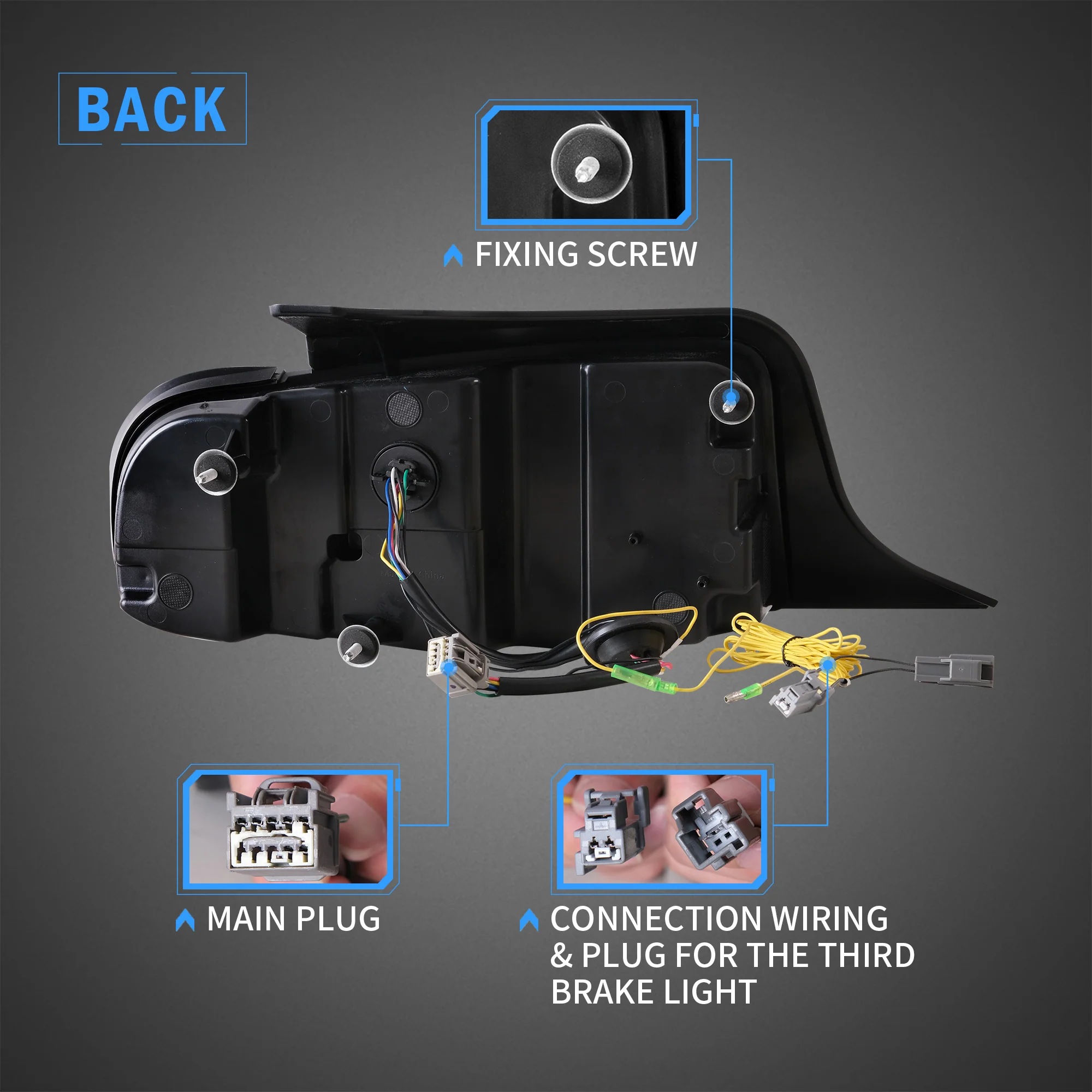 VLAND LED Taillights For 2010 2011 2012 Ford Mustang - Image 6