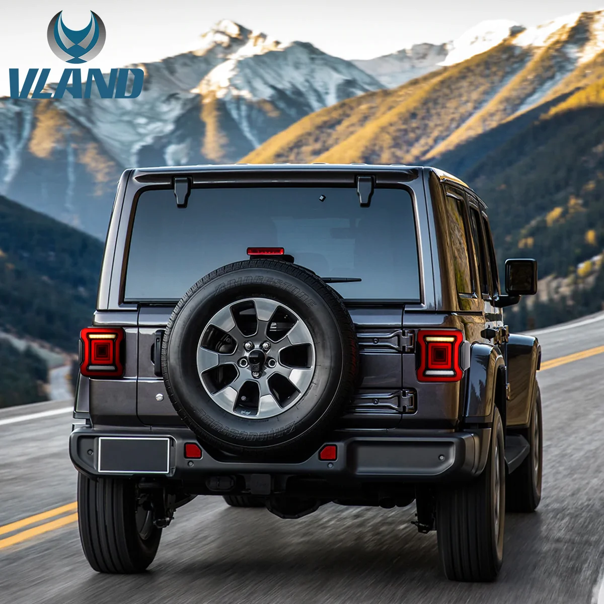 VLAND LED Taillights For Jeep Wrangler JL 2018-2023 Aftermarket rear lamps - Image 10