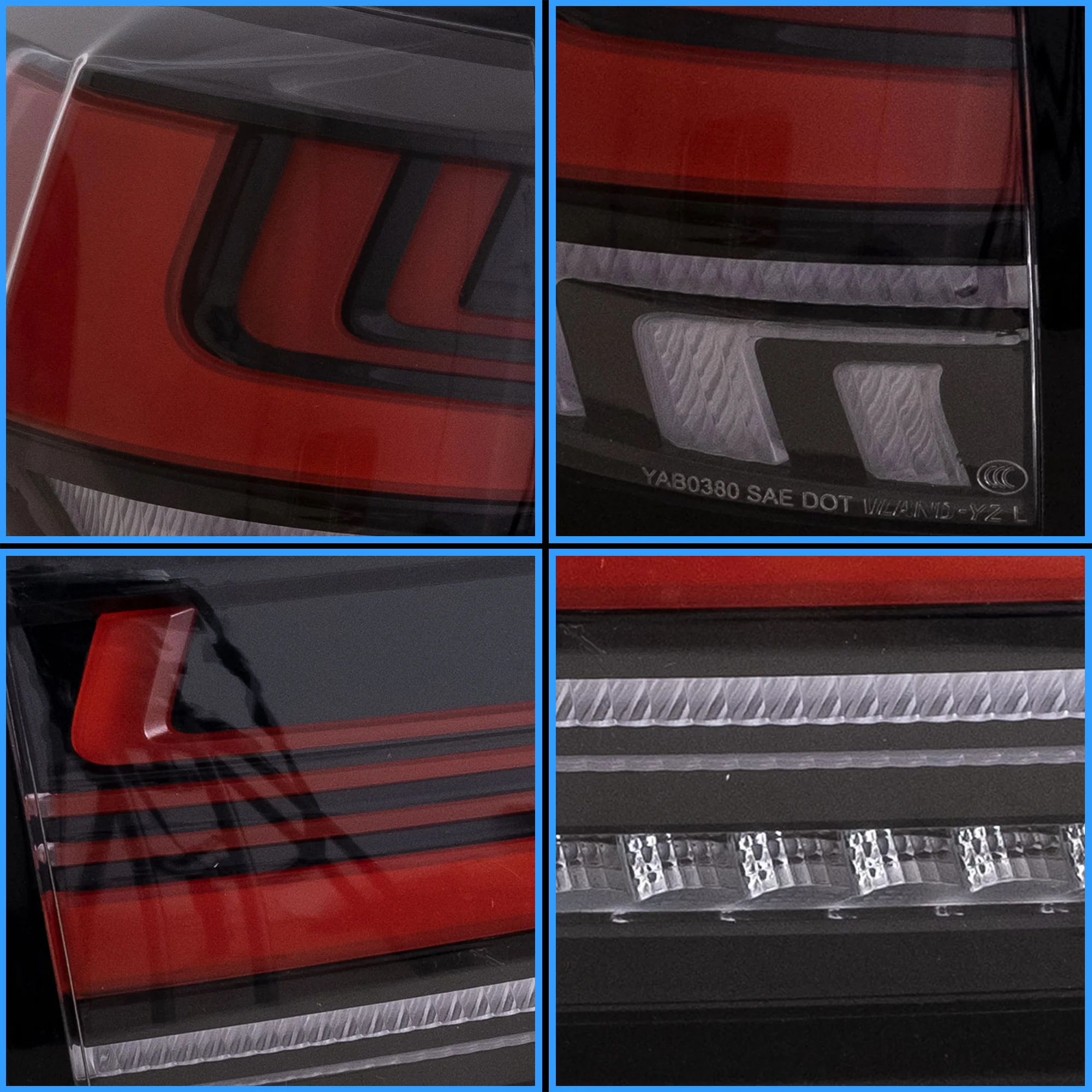 VLAND LED Taillights For 2010-2015 Lexus RX 350 450h 270 - Image 10