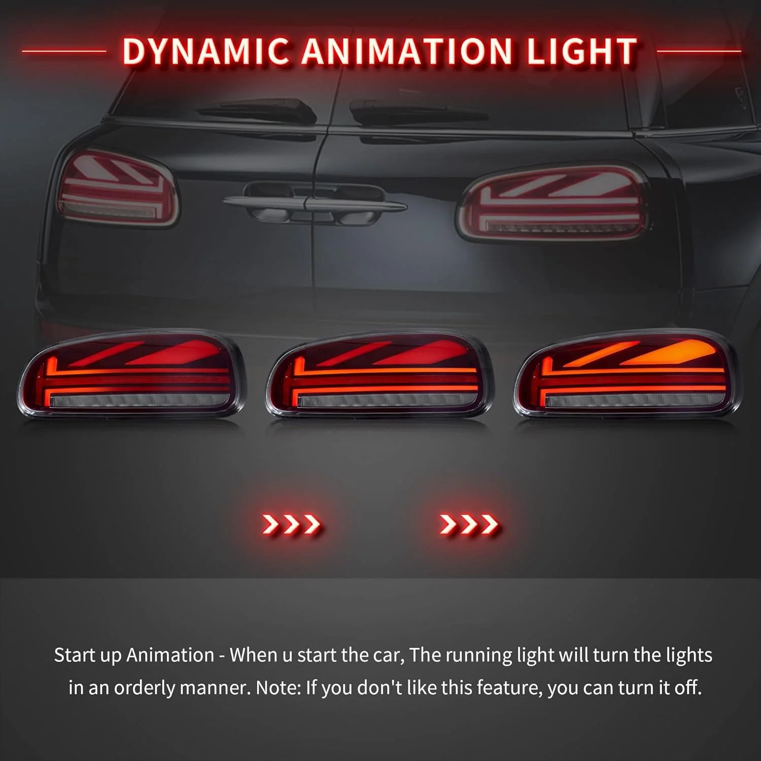 VLAND LED Tail Lights For Mini Clubman F54 2015-2023 - Image 5