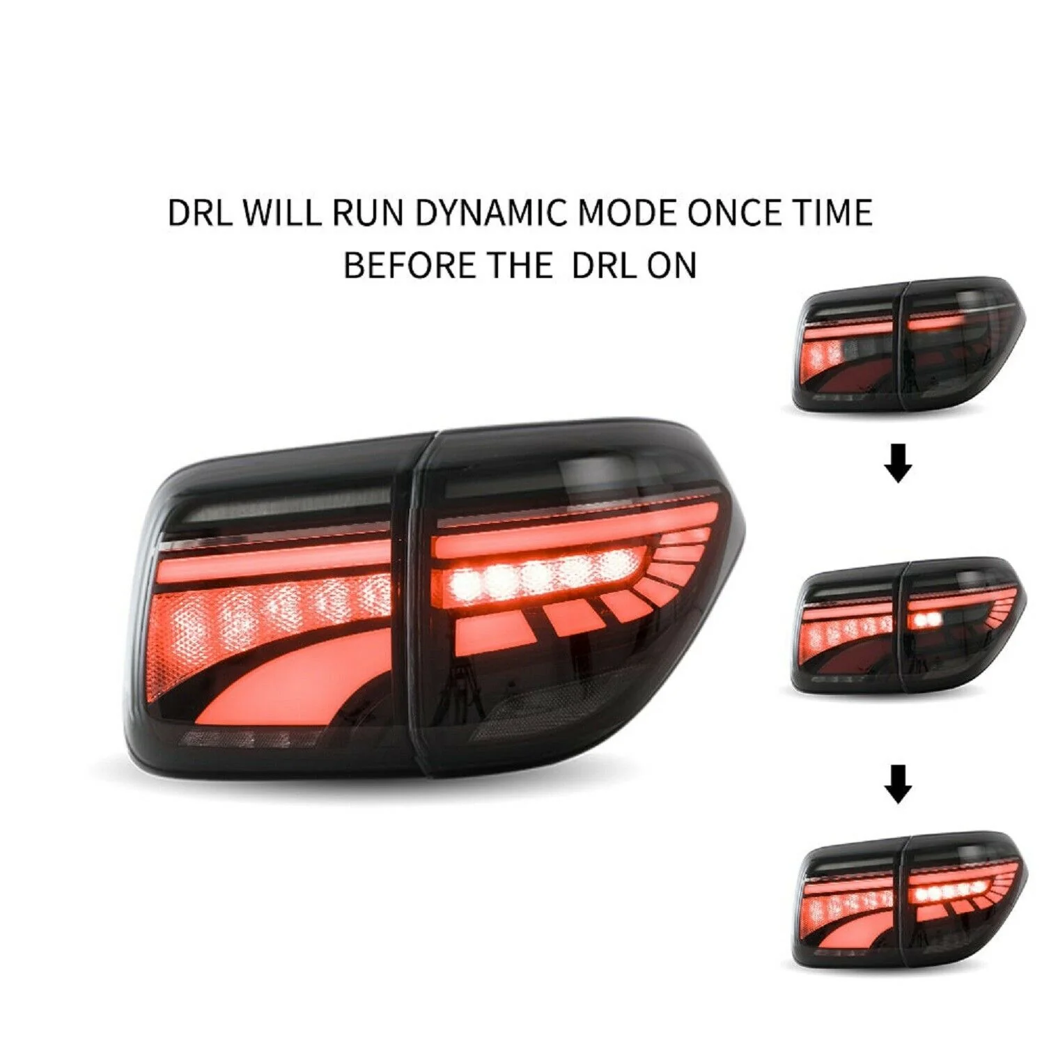VLAND LED Taillights For 2017-2020 Nissan Armada (Y62) & 2010-2019 Patrol - Image 3