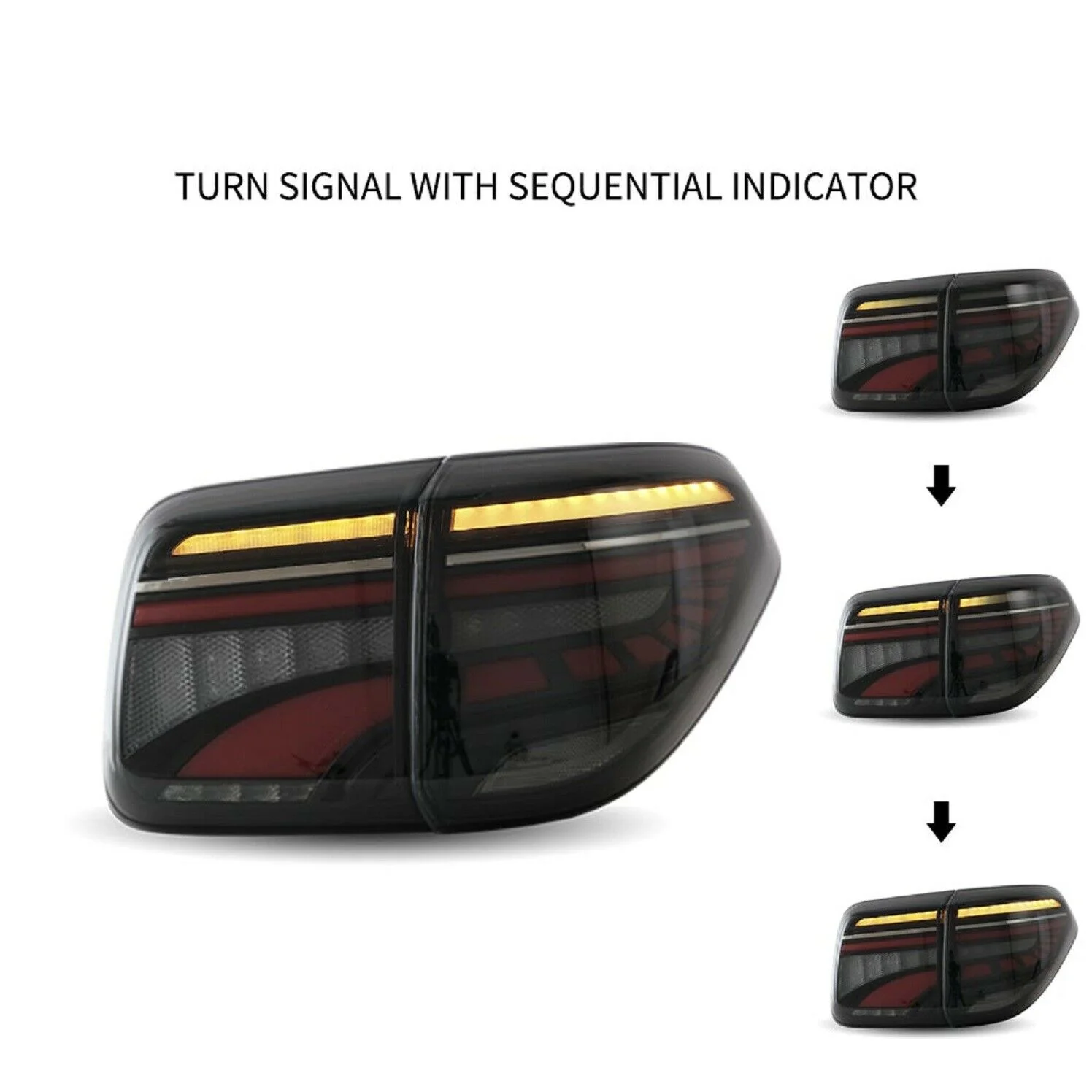 VLAND LED Taillights For 2017-2020 Nissan Armada (Y62) & 2010-2019 Patrol - Image 4