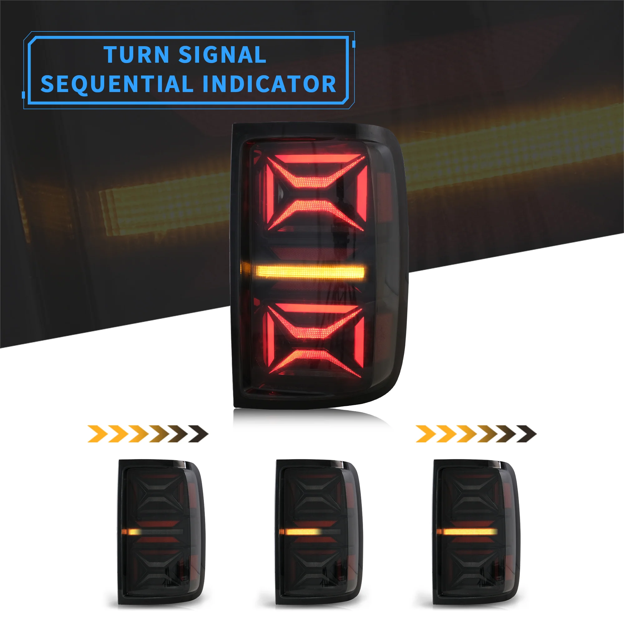 VLAND LED Taillights For 2010-2021 Volkswagen Amarok - Image 3