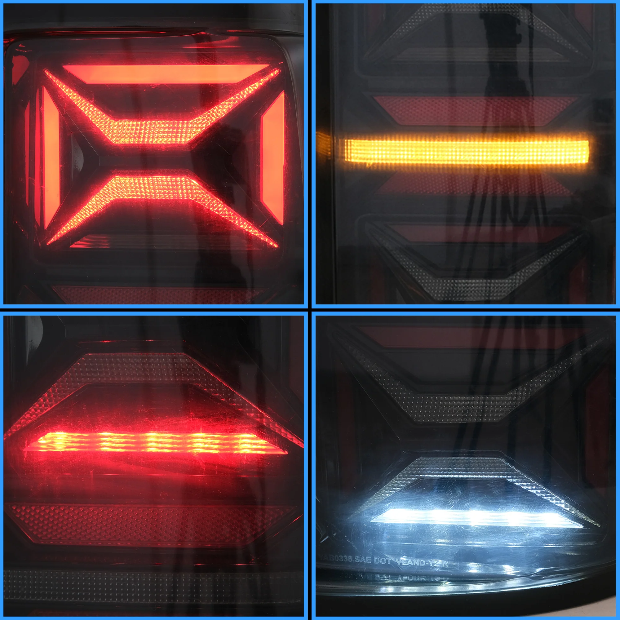 VLAND LED Taillights For 2010-2021 Volkswagen Amarok - Image 5